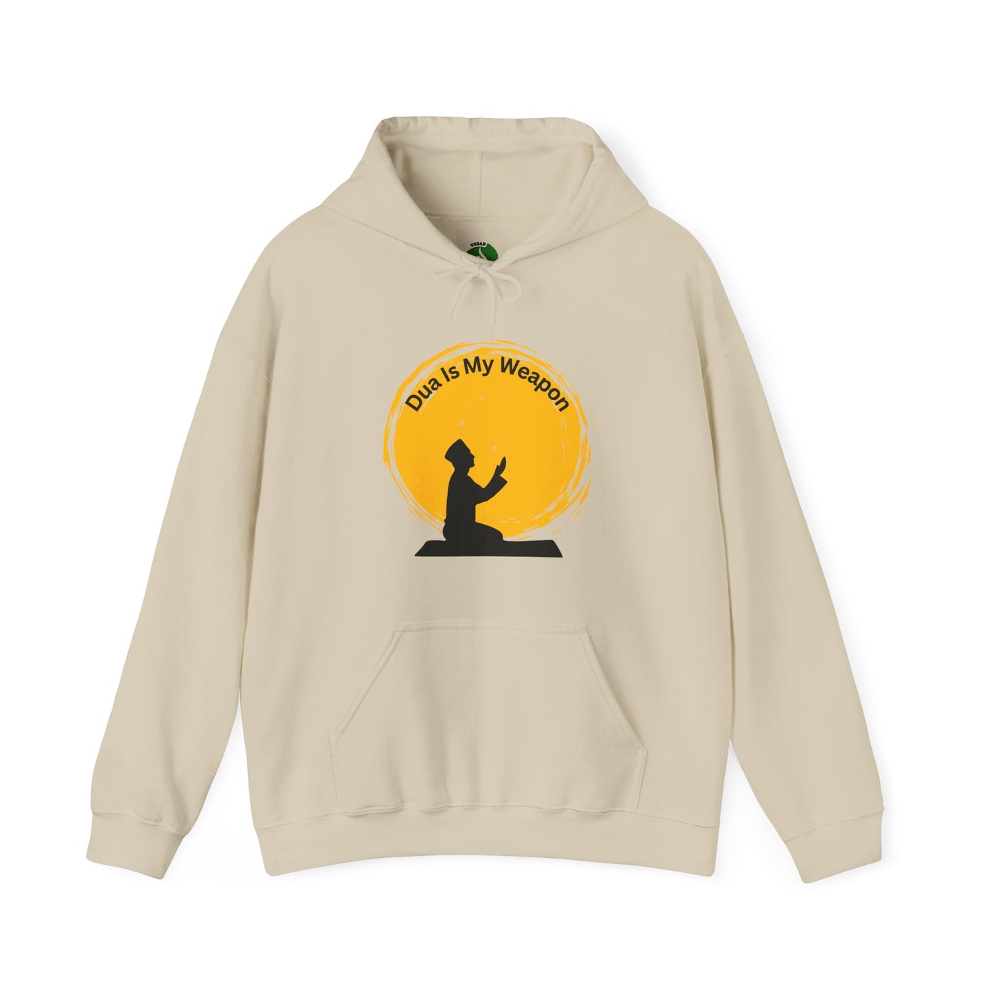 Inspirational Prayer Hoodie - "Dua Is My Weapon" - Unisex Heavy Blend™ Muslim Clothing