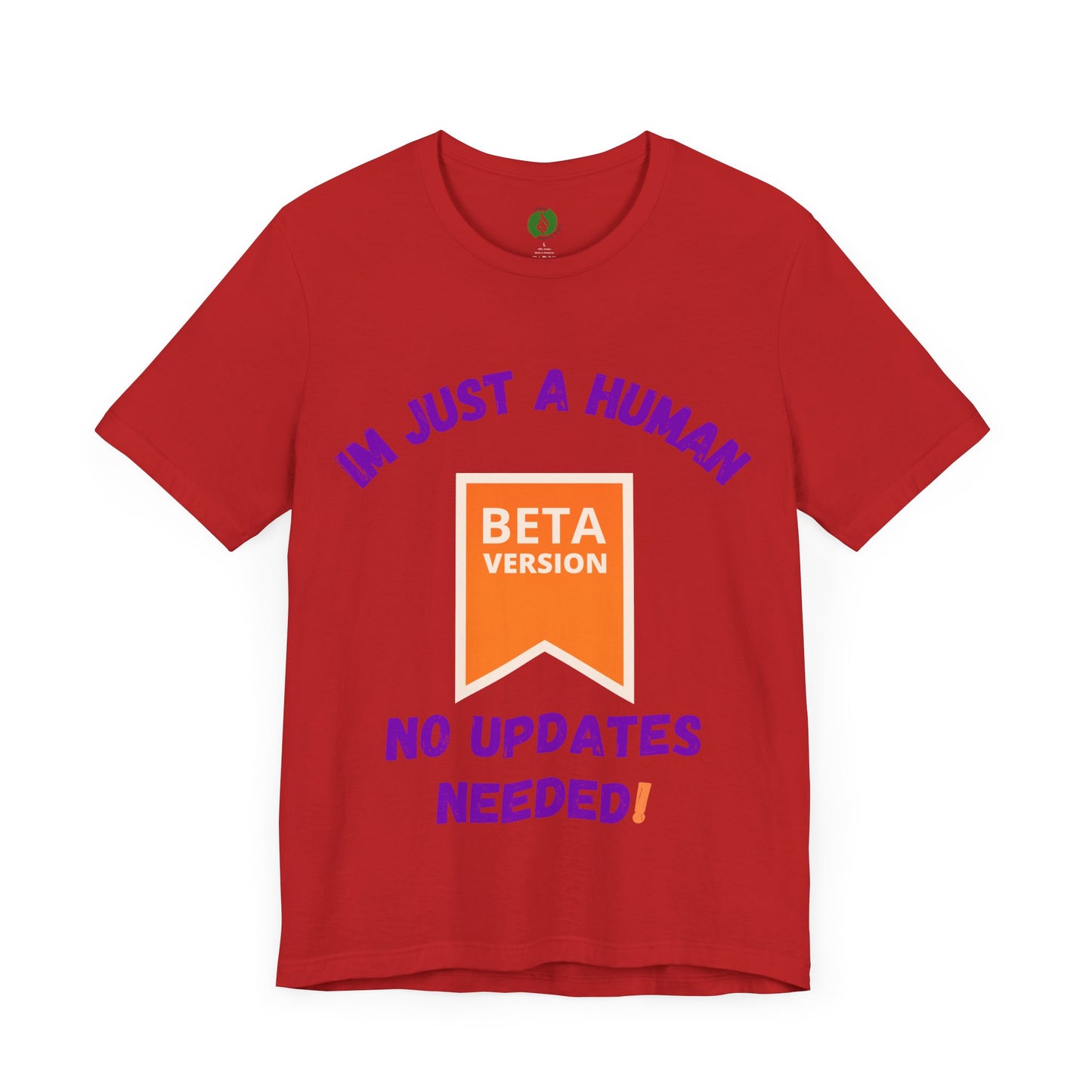 Humorous Beta Version T-Shirt for Casual Wear Humour Clothing T Shirt