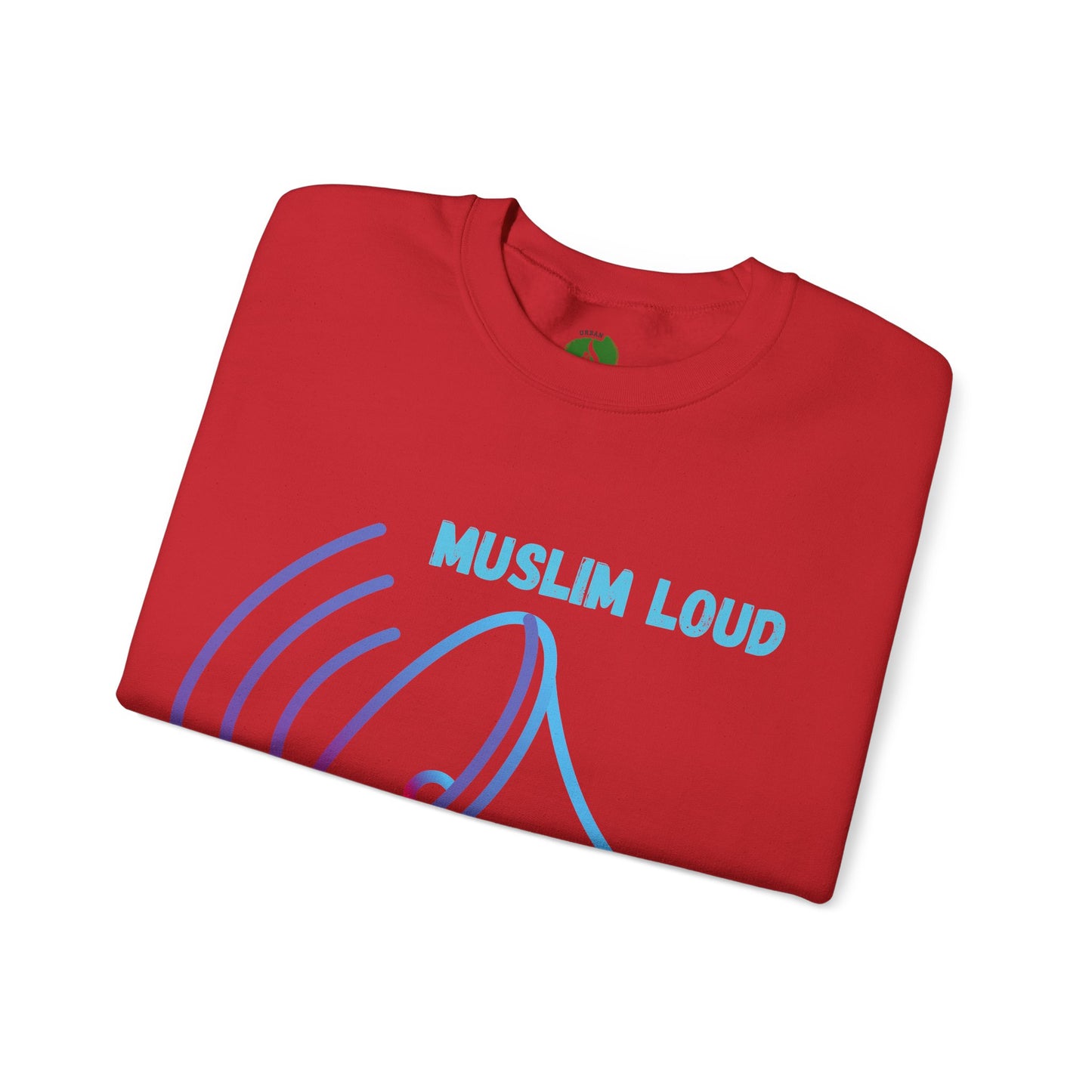Muslim Loud and Proud Sweatshirt - Unisex Heavy Blend™ Crewneck Islamic Streetwear Fashion