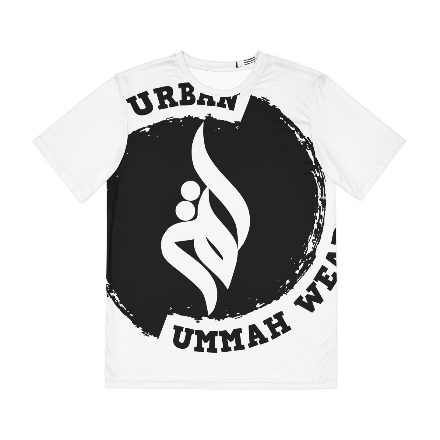 Urban Ummah Men's Polyester Tee - Stylish & Comfortable Activewear