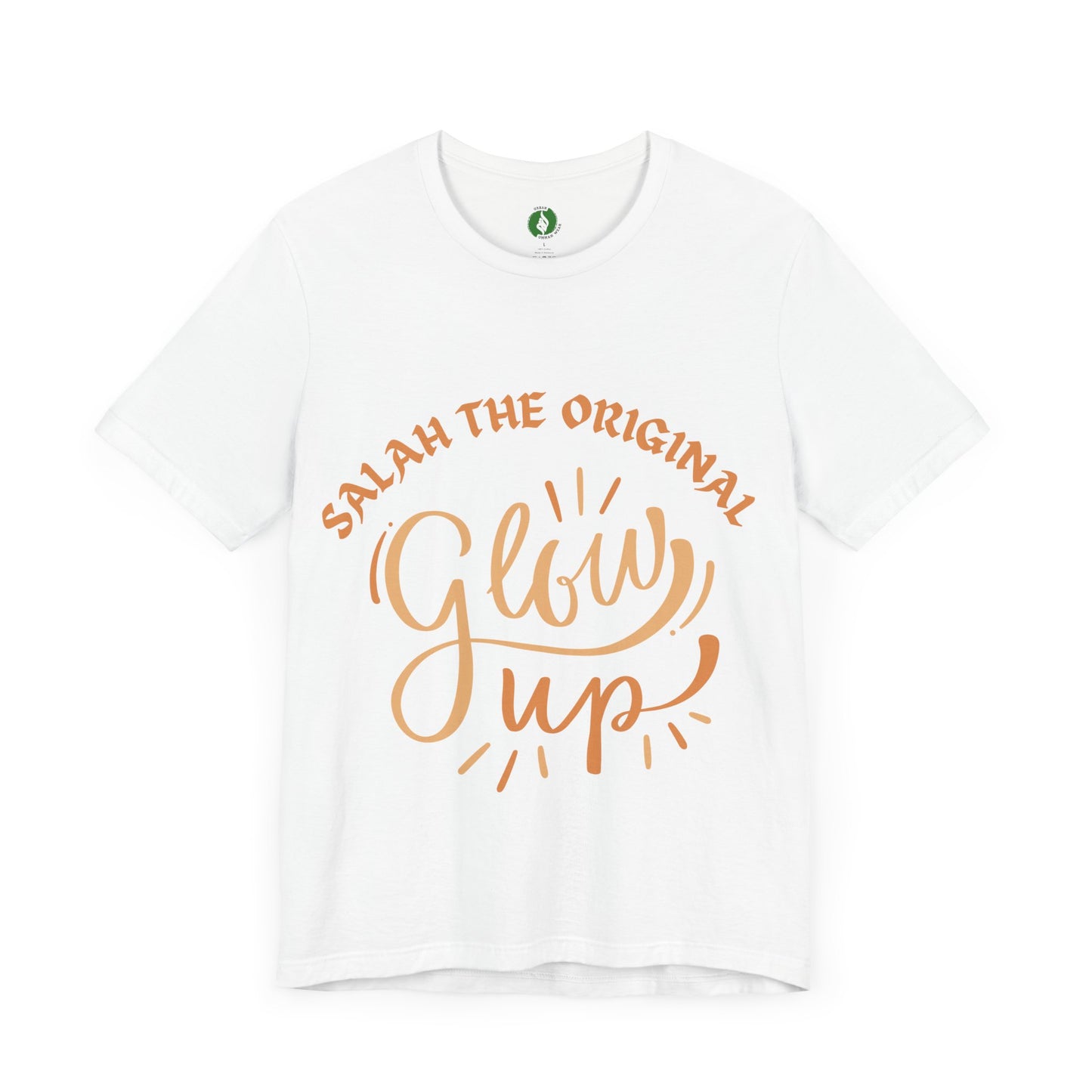 Unisex Glow Up Tee - Celebrate Your Growth and Style Muslim Clothing