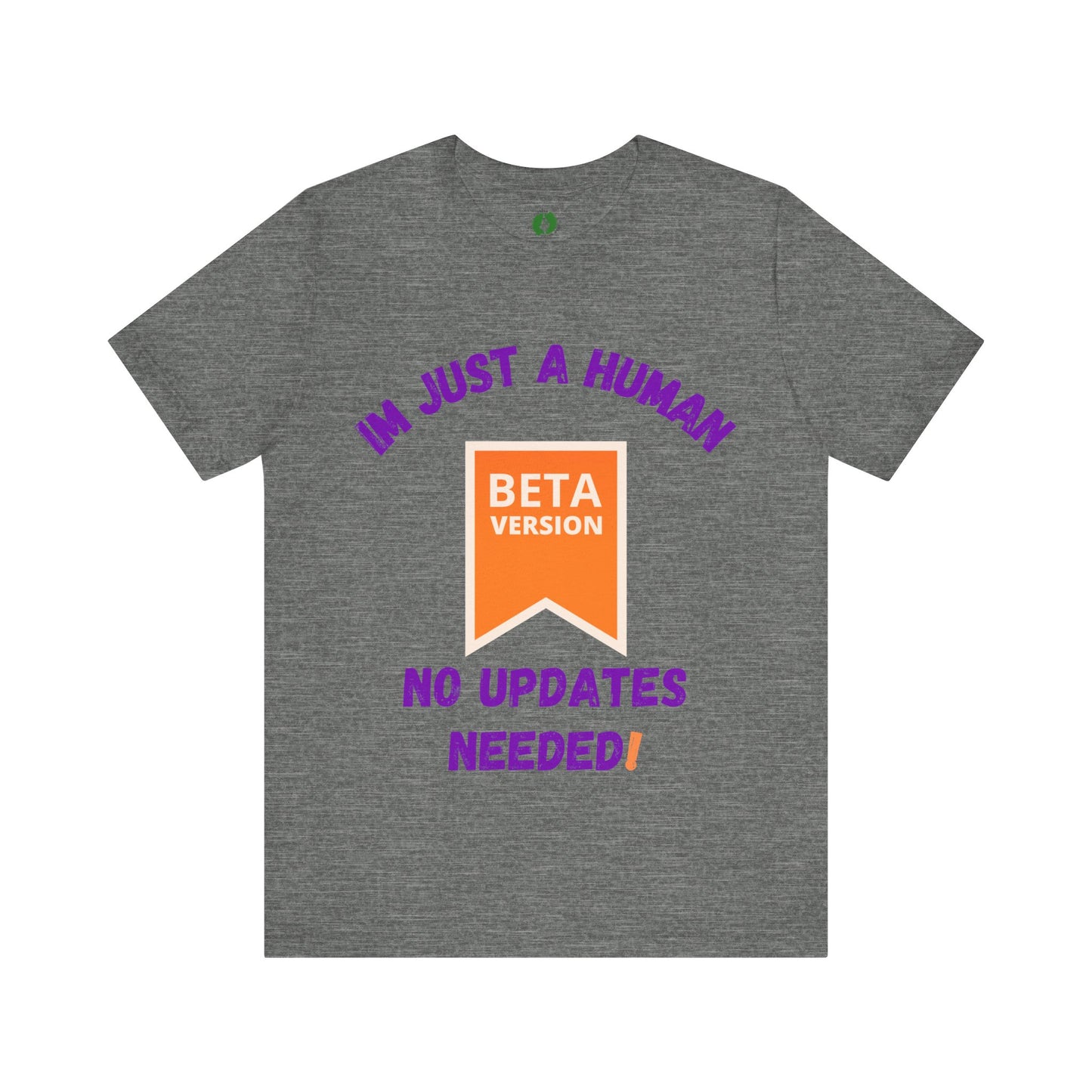 Humorous Beta Version T-Shirt for Casual Wear Humour Clothing T Shirt