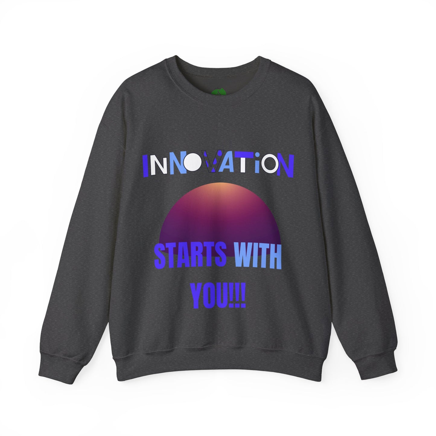 Innovation Starts With You Unisex Crewneck Sweatshirt Gym Clothing Sweat Shirt