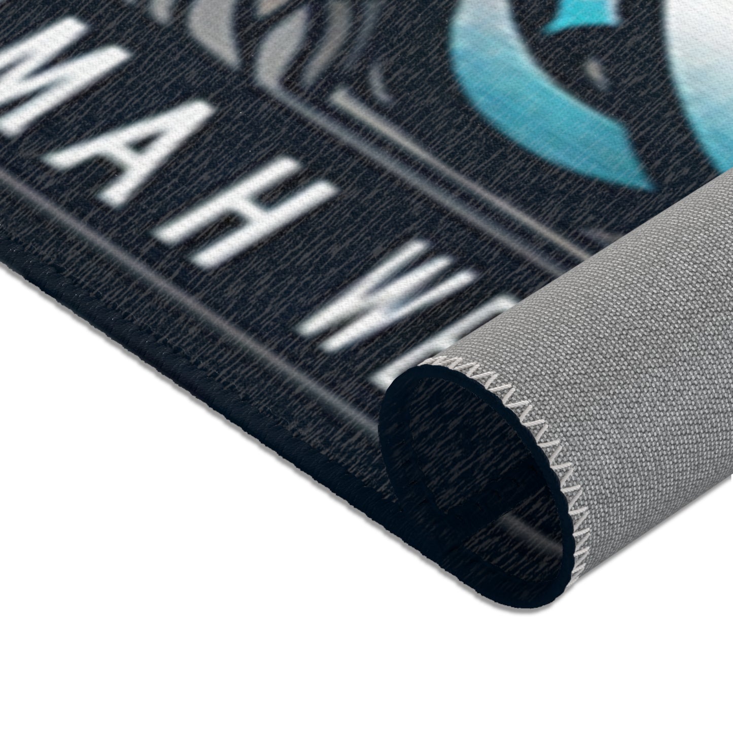 Urban Ummah Area Rug | Modern Islamic Home Decor | Stylish Floor Mat Islamic Accessories