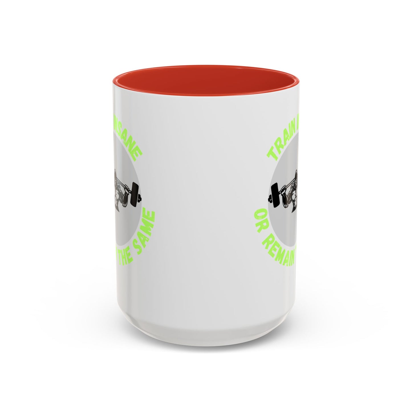 Motivational Fitness Coffee Mug - "Train Insane or Remain the Same" - Perfect Gift for Gym Enthusiasts Humour Joke Gym Mug
