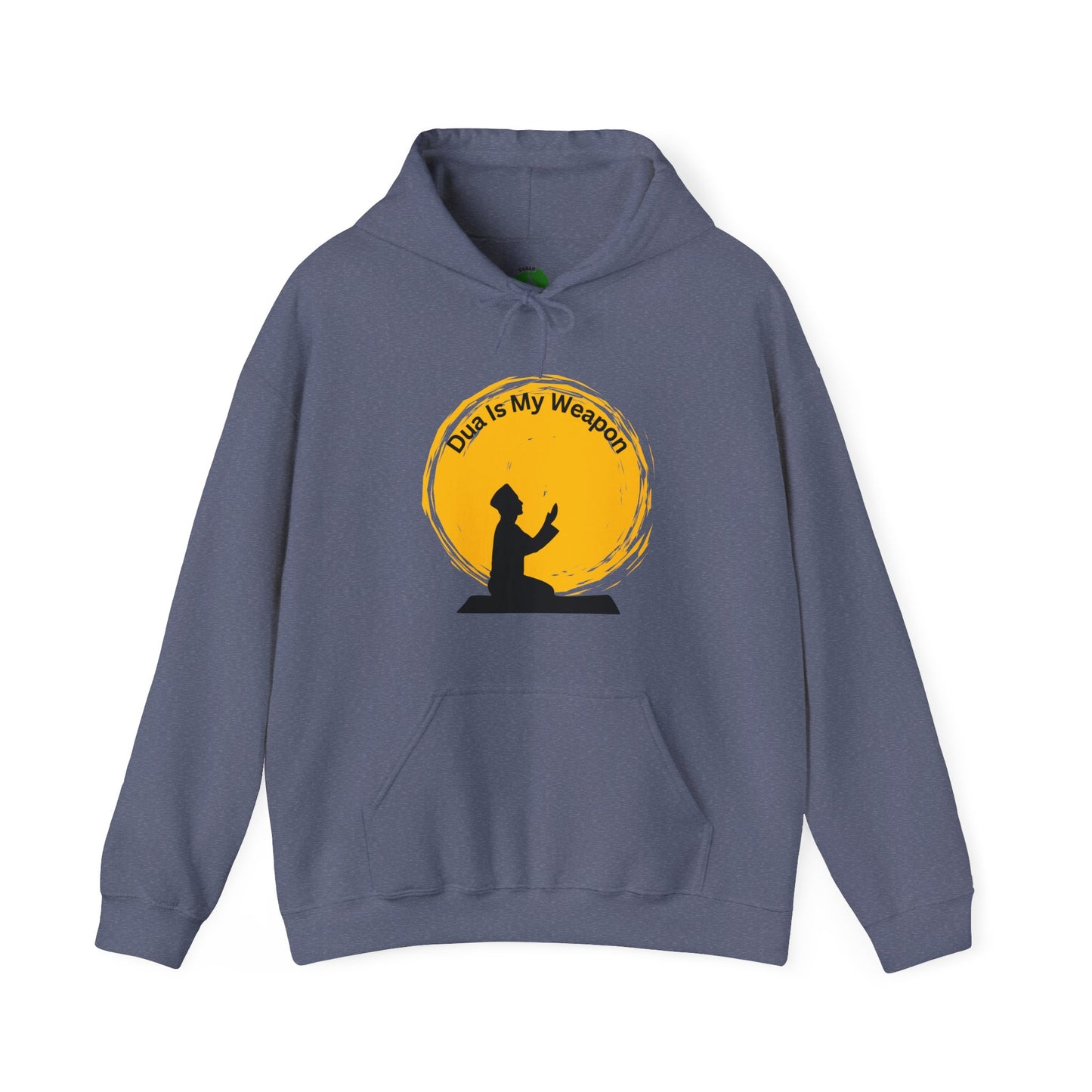 Inspirational Prayer Hoodie - "Dua Is My Weapon" - Unisex Heavy Blend™ Muslim Clothing