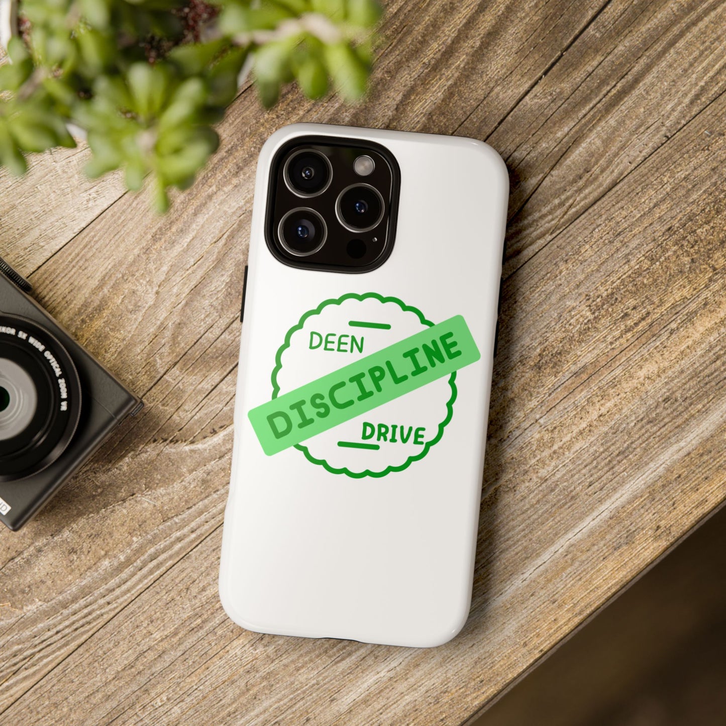 Motivational Phone Case - 'Discipline' Design Muslim Youth Accessories