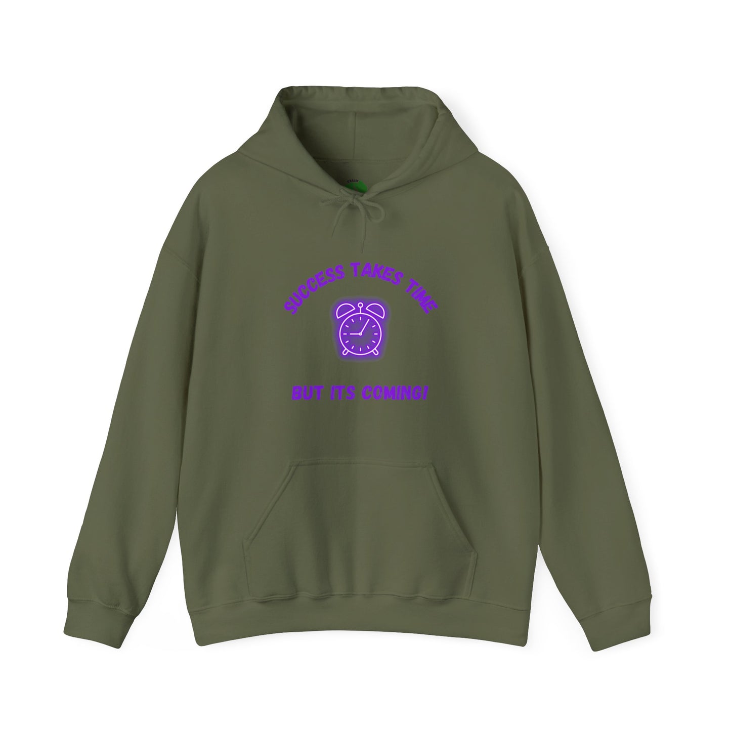 Success Takes Time Hoodie - Motivational Clothing Hoodie Unisex Heavy Blend™ Sweatshirt