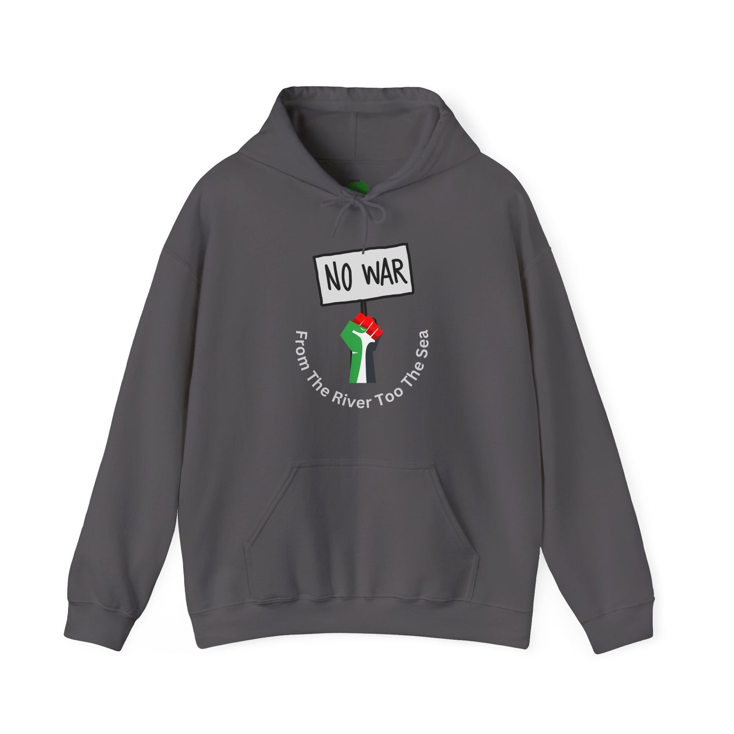 Unisex Heavy Blend™ Hoodie - NO WAR Protest Sweatshirt Muslim Clothing