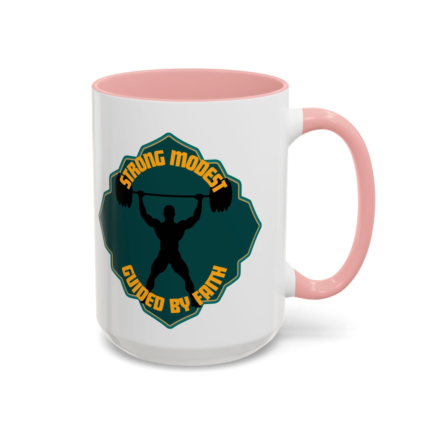 Strong & Modest Coffee Mug - 11oz & 15oz | Motivational Gift for Fitness Enthusiasts Islamic Accessories