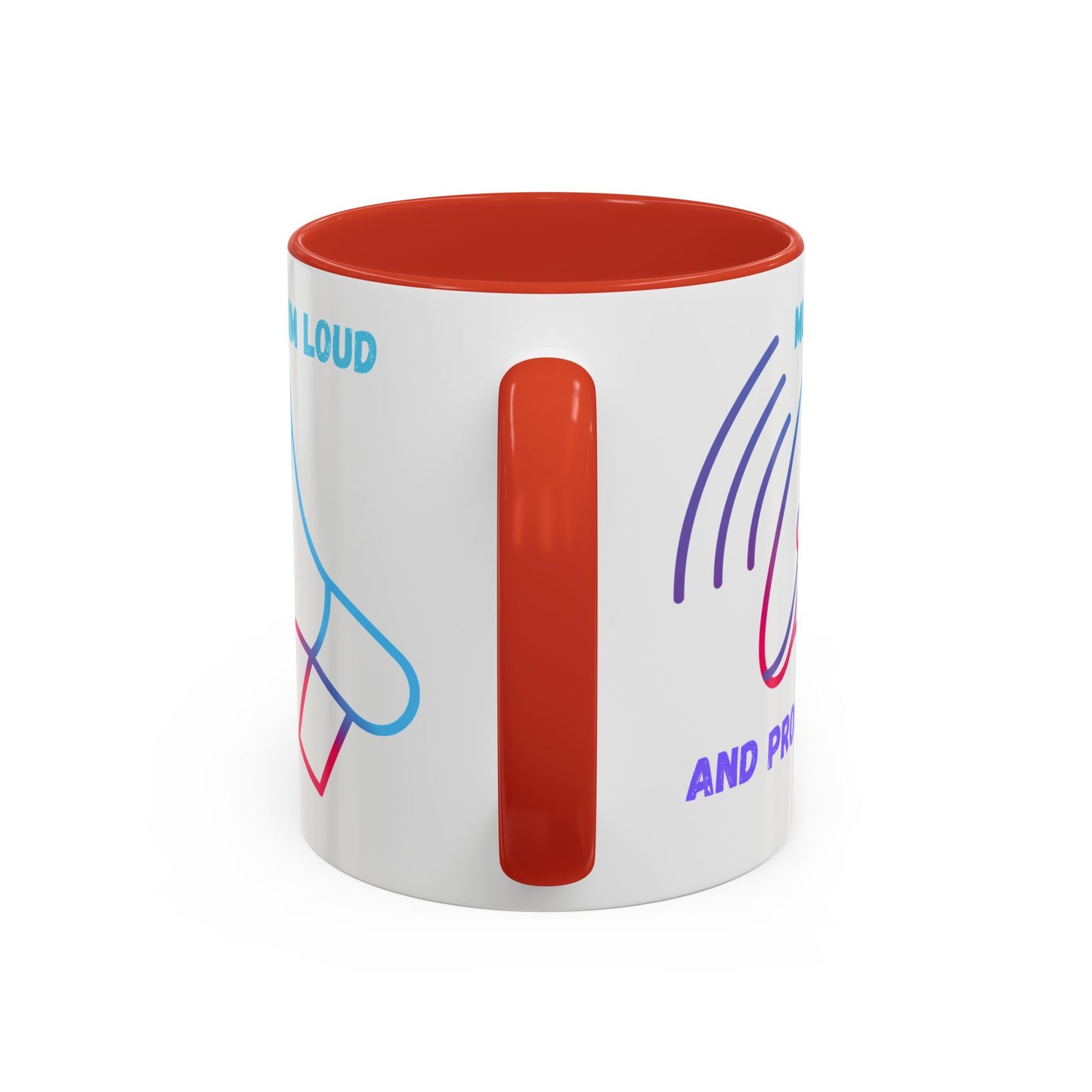 Muslim Loud and Proud Coffee Mug - Accent 11oz & 15oz Islamic Accessories Mug