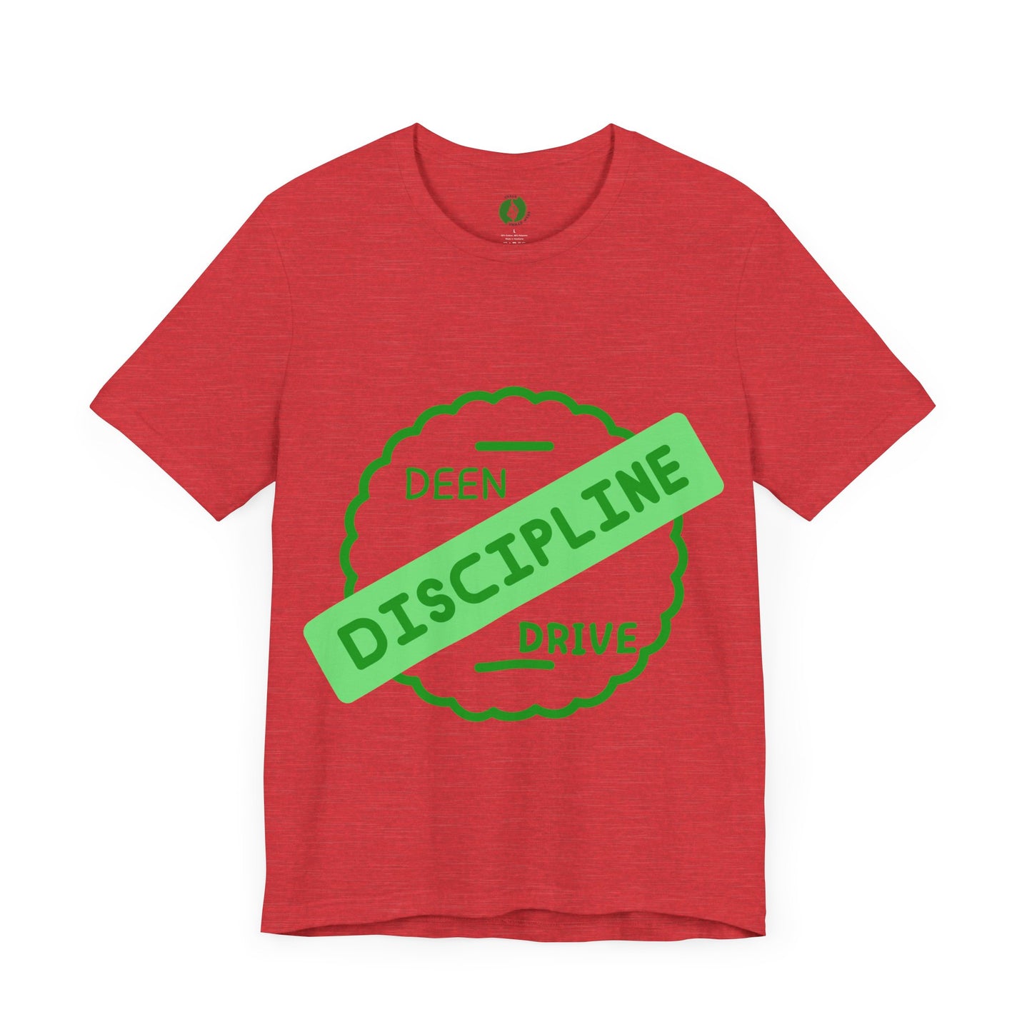 Motivational Discipline Tee - Unisex Jersey Short Sleeve Shirt Muslim Youth Fashion T Shirt