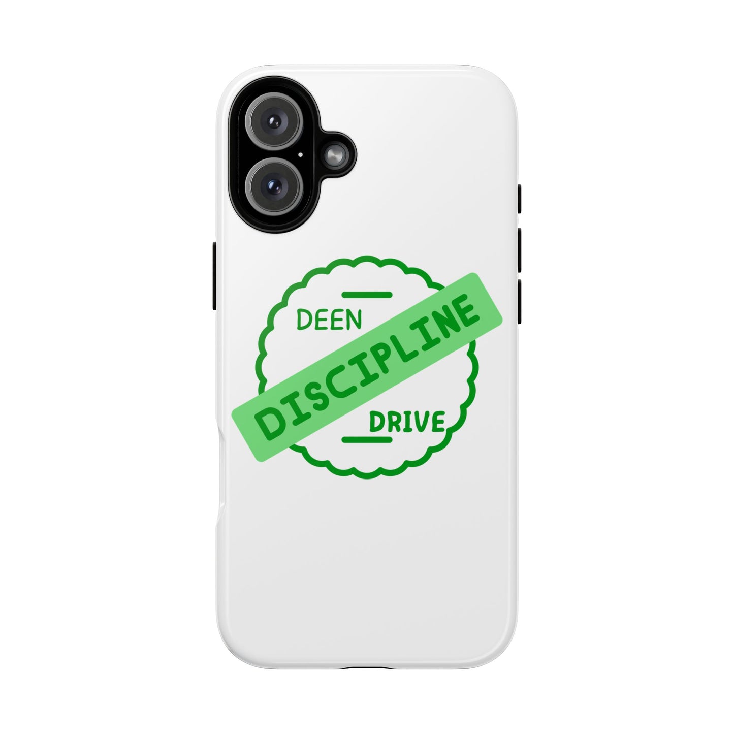 Motivational Phone Case - 'Discipline' Design Muslim Youth Accessories