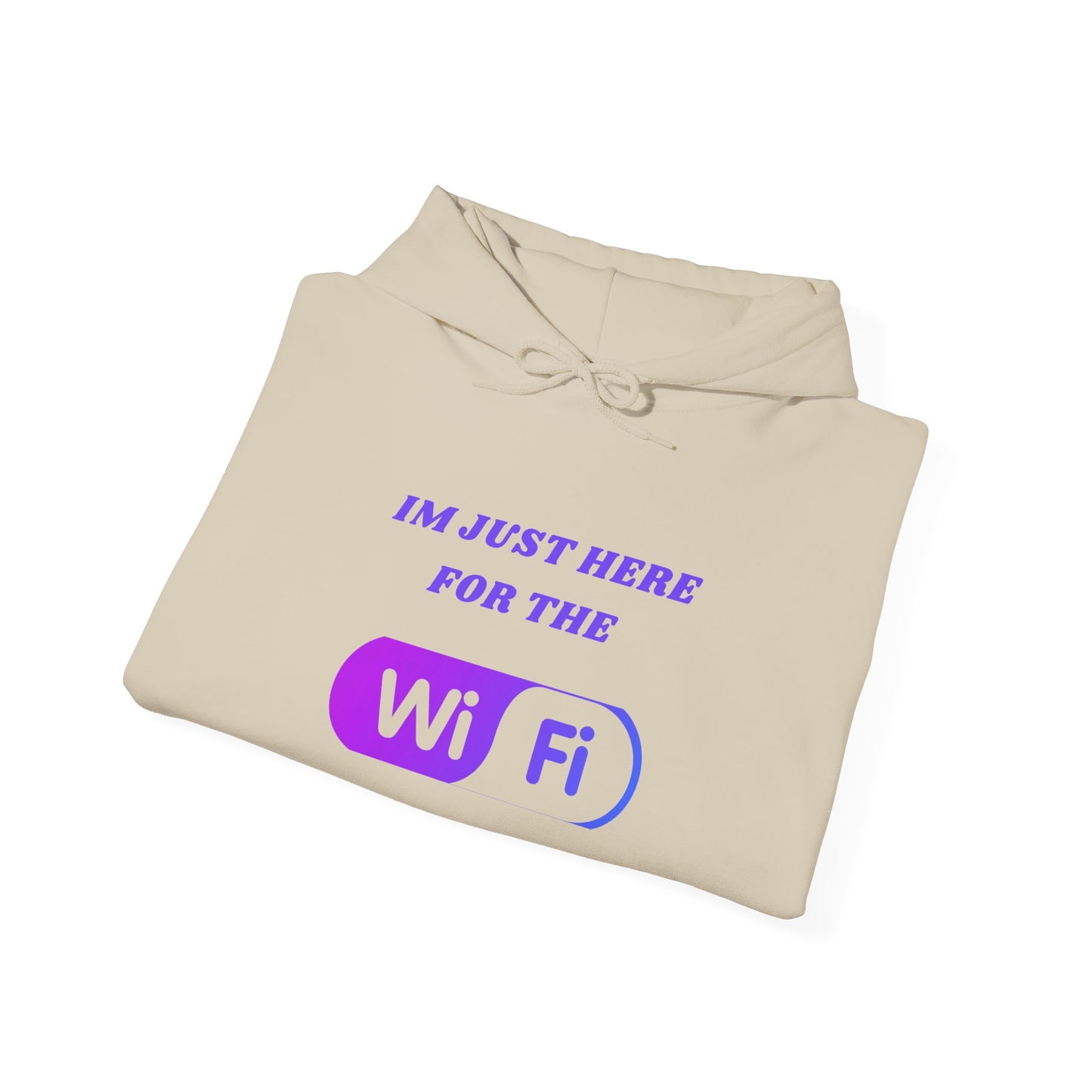 Funny WiFi Hoodie for Casual Comfort Humour Joke Fashion Hoodie