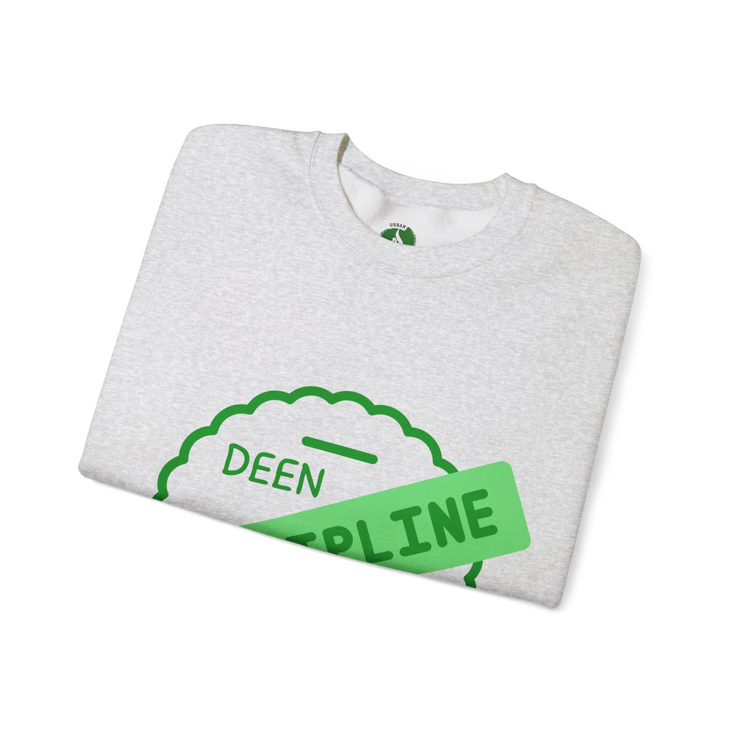 Motivational Crewneck Sweatshirt - Discipline & Drive Muslim Youth Fashion Sweat Shirt
