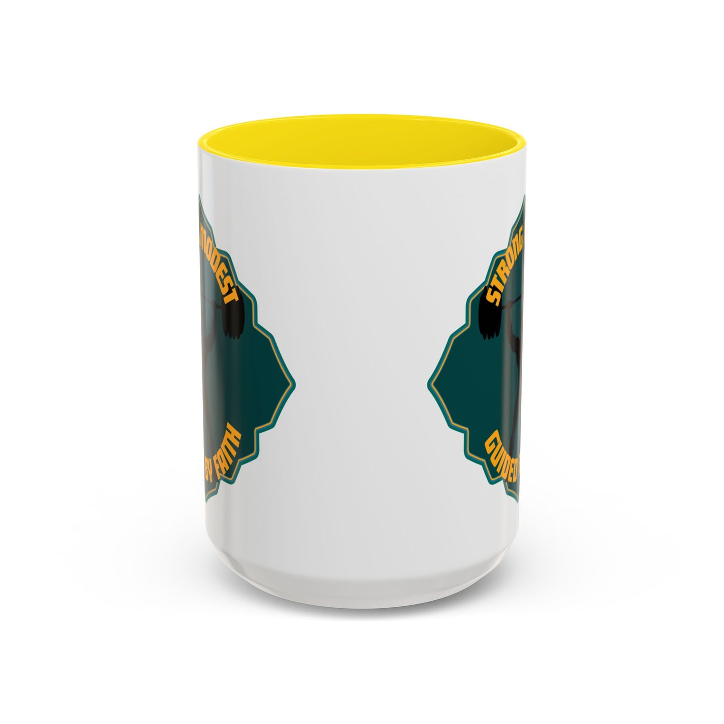 Strong & Modest Coffee Mug - 11oz & 15oz | Motivational Gift for Fitness Enthusiasts Islamic Accessories