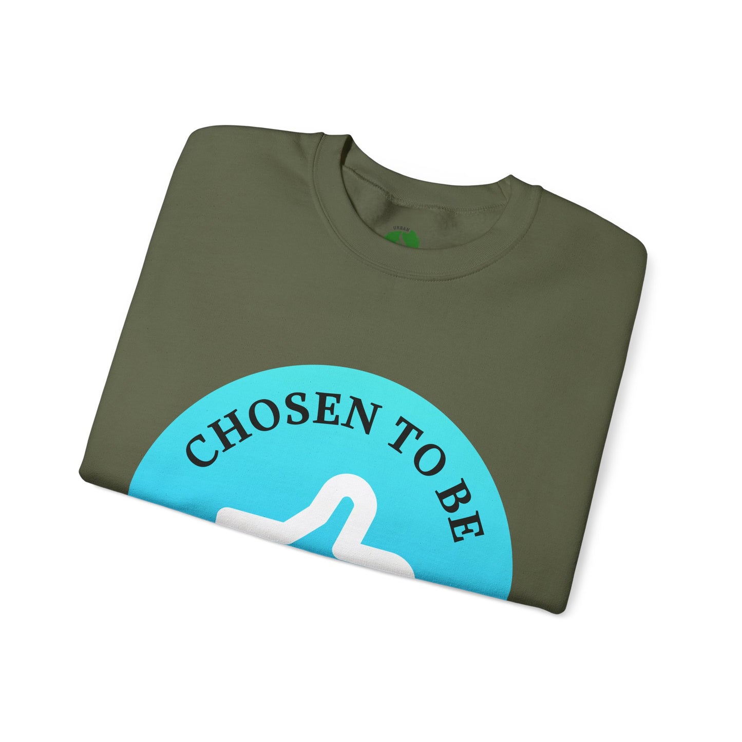 Chosen to Be Muslim Crewneck Sweatshirt - Unisex Heavy Blend Islamic Streetwear Sweat Shirt