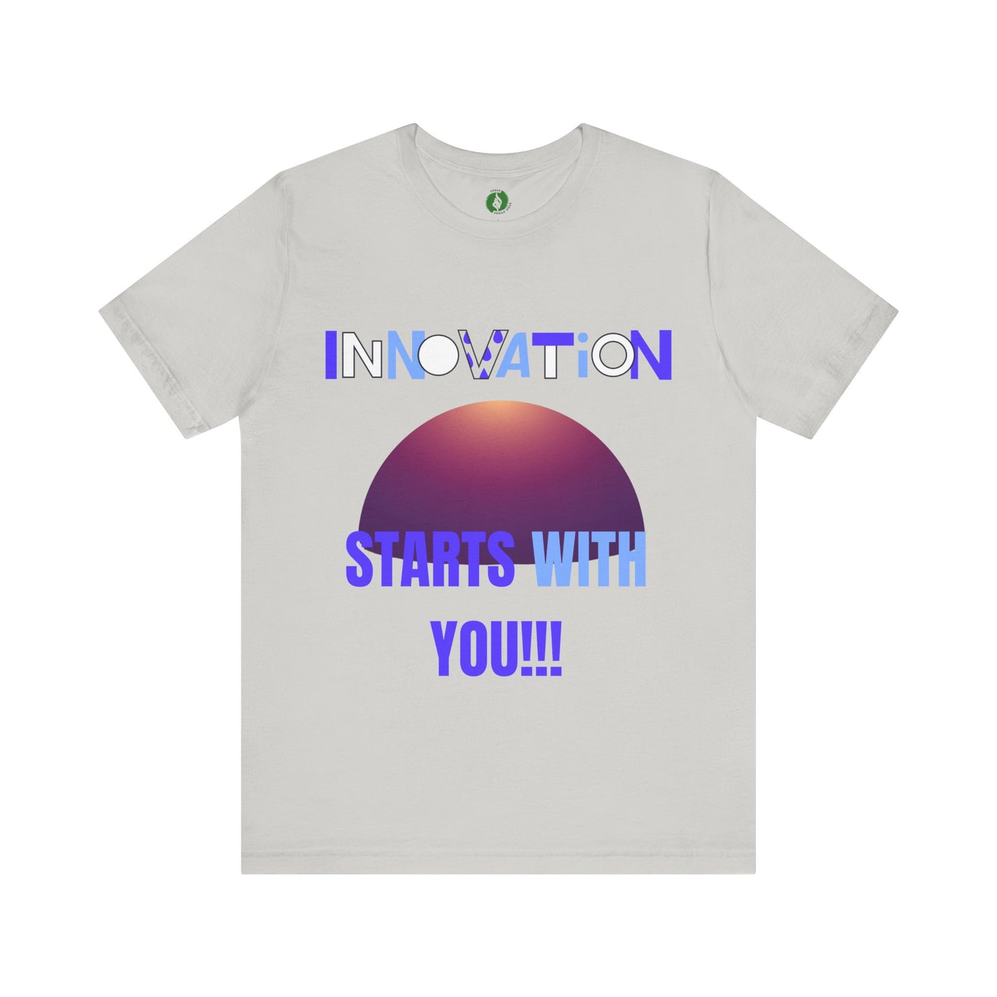 Inspirational Innovation Tee for Creative Minds Gym Clothing T Shirt
