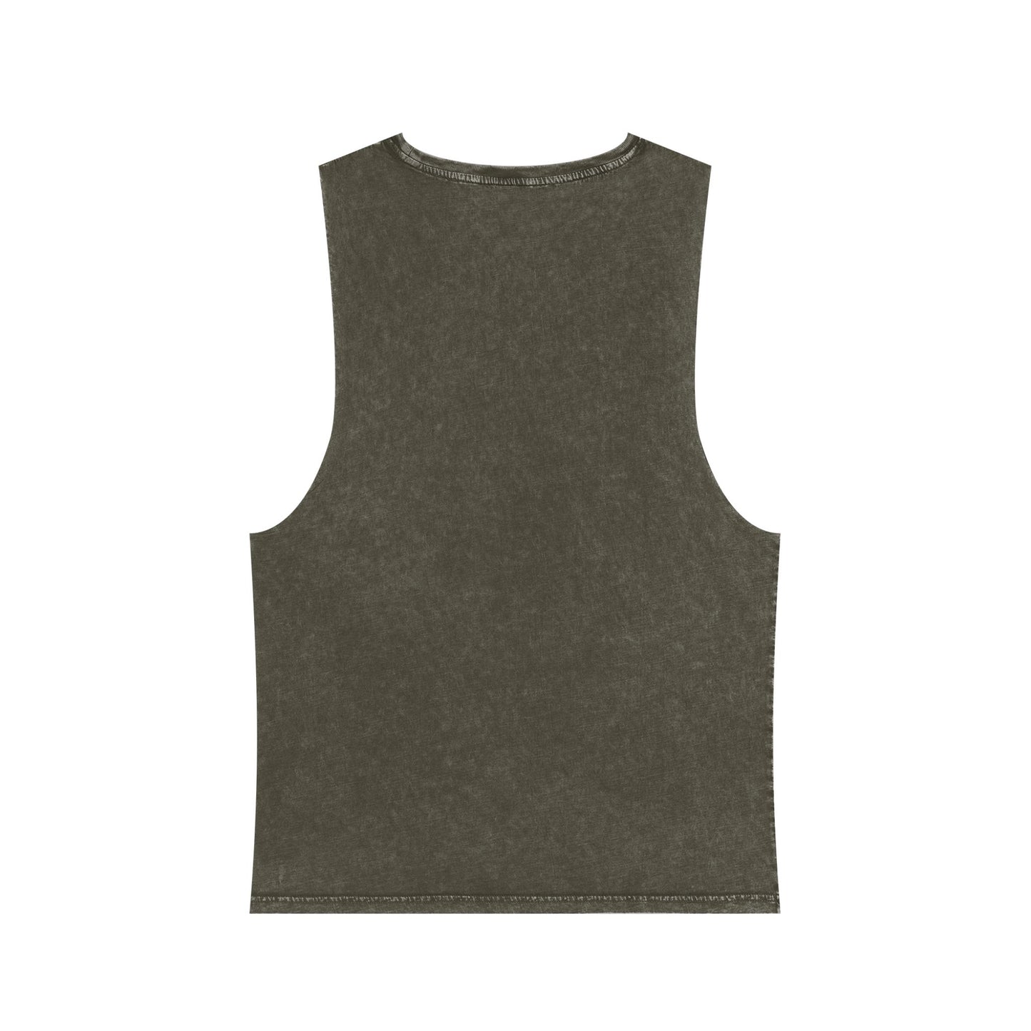 Unisex Stonewash Tank Top with 'Go Hard or Go Home' Design - Casual Wear for Summer and Fitness Lovers Islamic Clothing