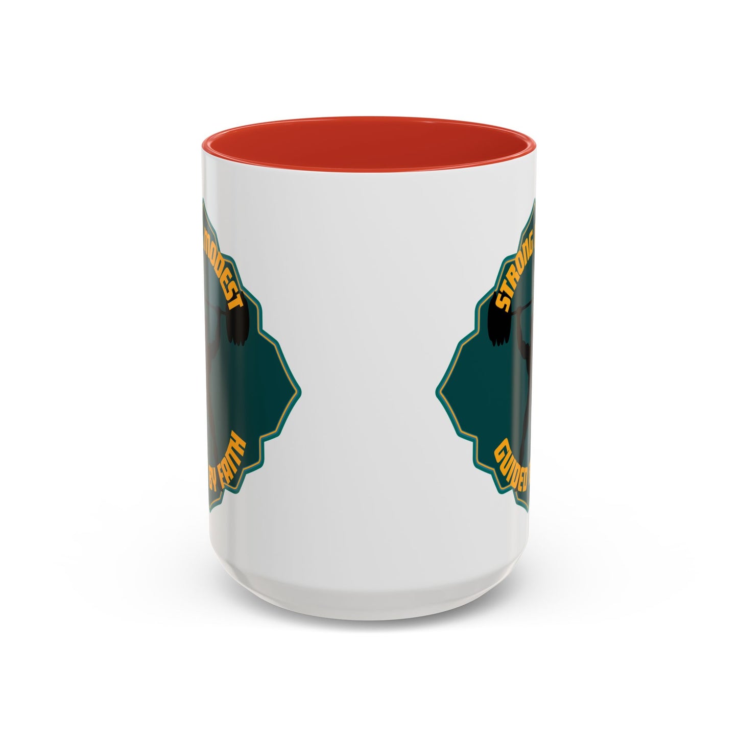 Strong & Modest Coffee Mug - 11oz & 15oz | Motivational Gift for Fitness Enthusiasts Islamic Accessories