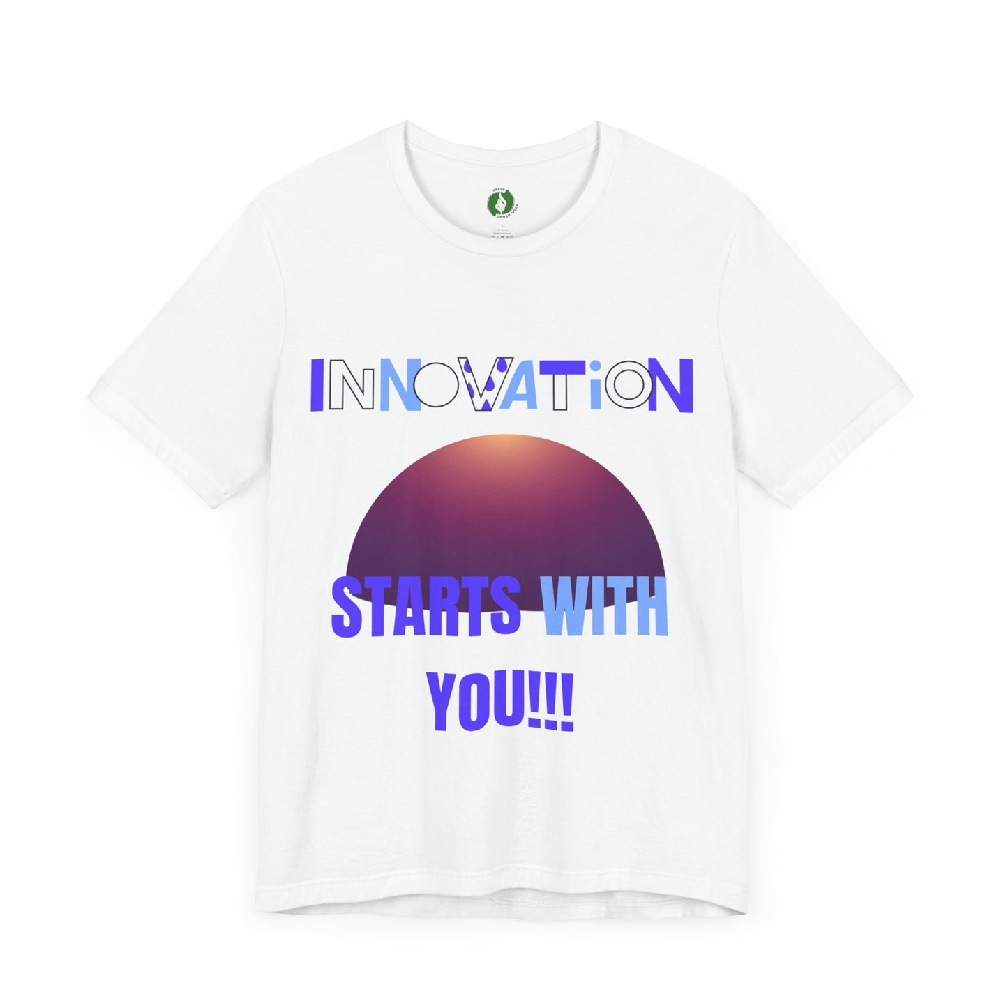 Inspirational Innovation Tee for Creative Minds Gym Clothing T Shirt