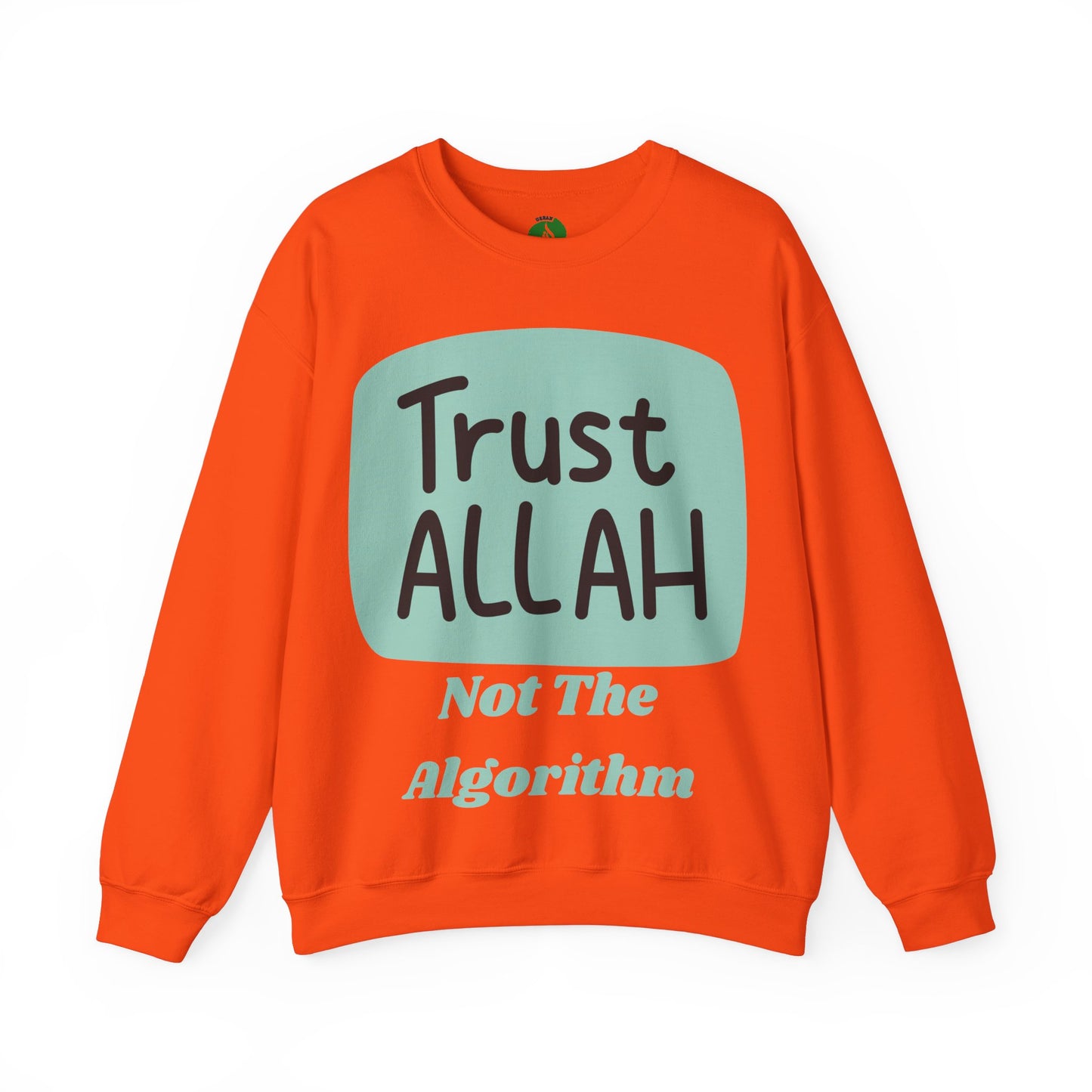 Trust Allah Crewneck Sweatshirt - Unisex Heavy Blend™ Islamic Fashion Sweat Shirt