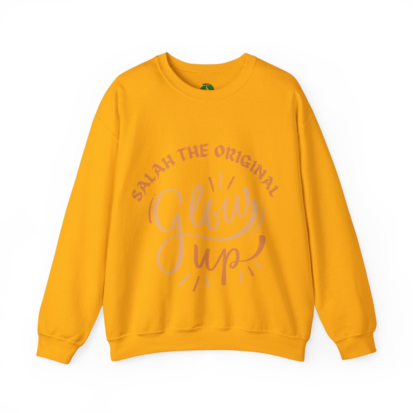 Salah Glow Up Crewneck Sweatshirt - Unisex Heavy Blend™ Muslim Fashion Sweat Shirt