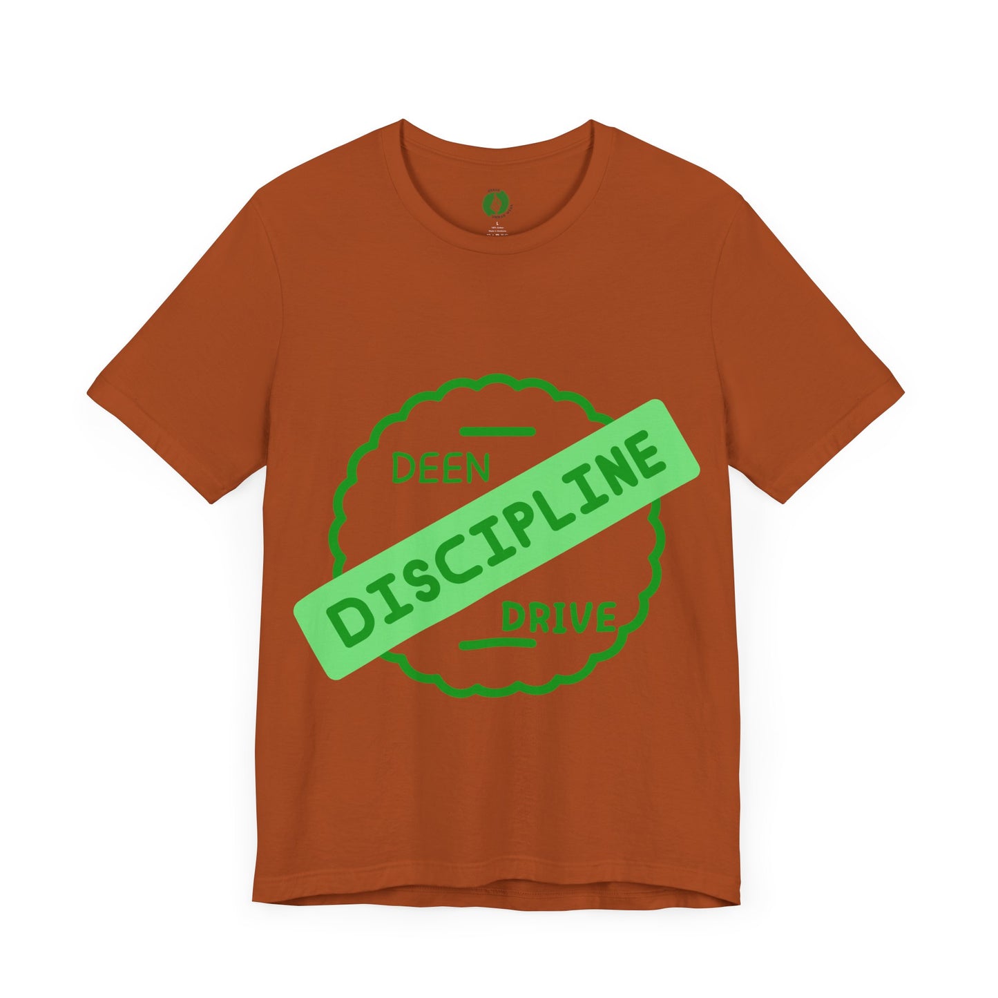 Motivational Discipline Tee - Unisex Jersey Short Sleeve Shirt Muslim Youth Fashion T Shirt