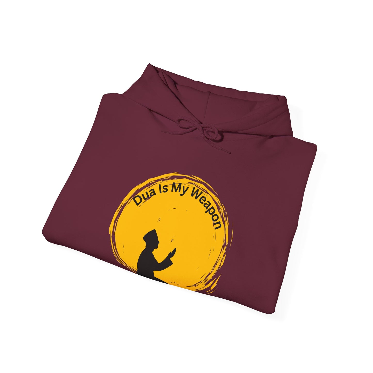 Inspirational Prayer Hoodie - "Dua Is My Weapon" - Unisex Heavy Blend™ Muslim Clothing
