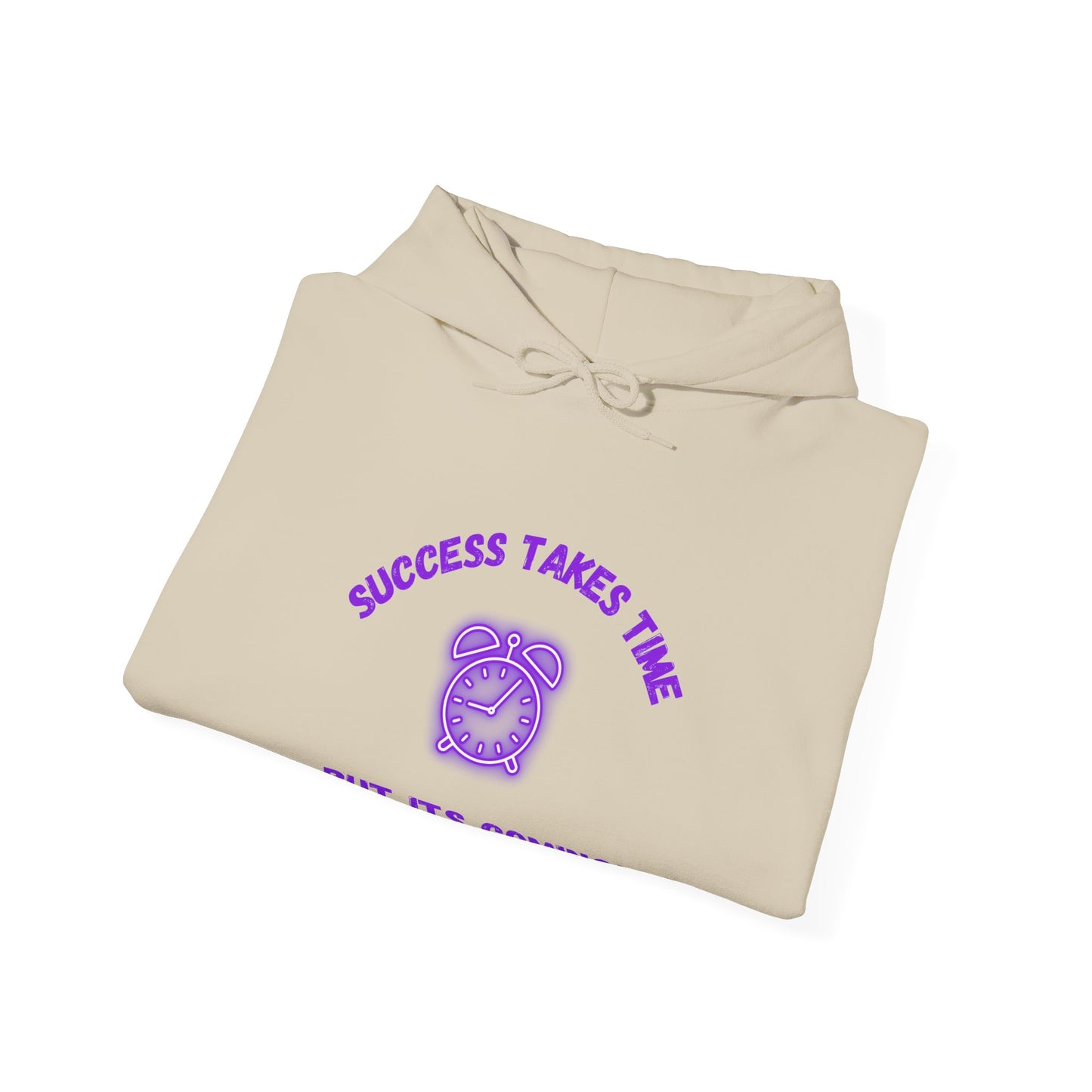 Success Takes Time Hoodie - Motivational Clothing Hoodie Unisex Heavy Blend™ Sweatshirt