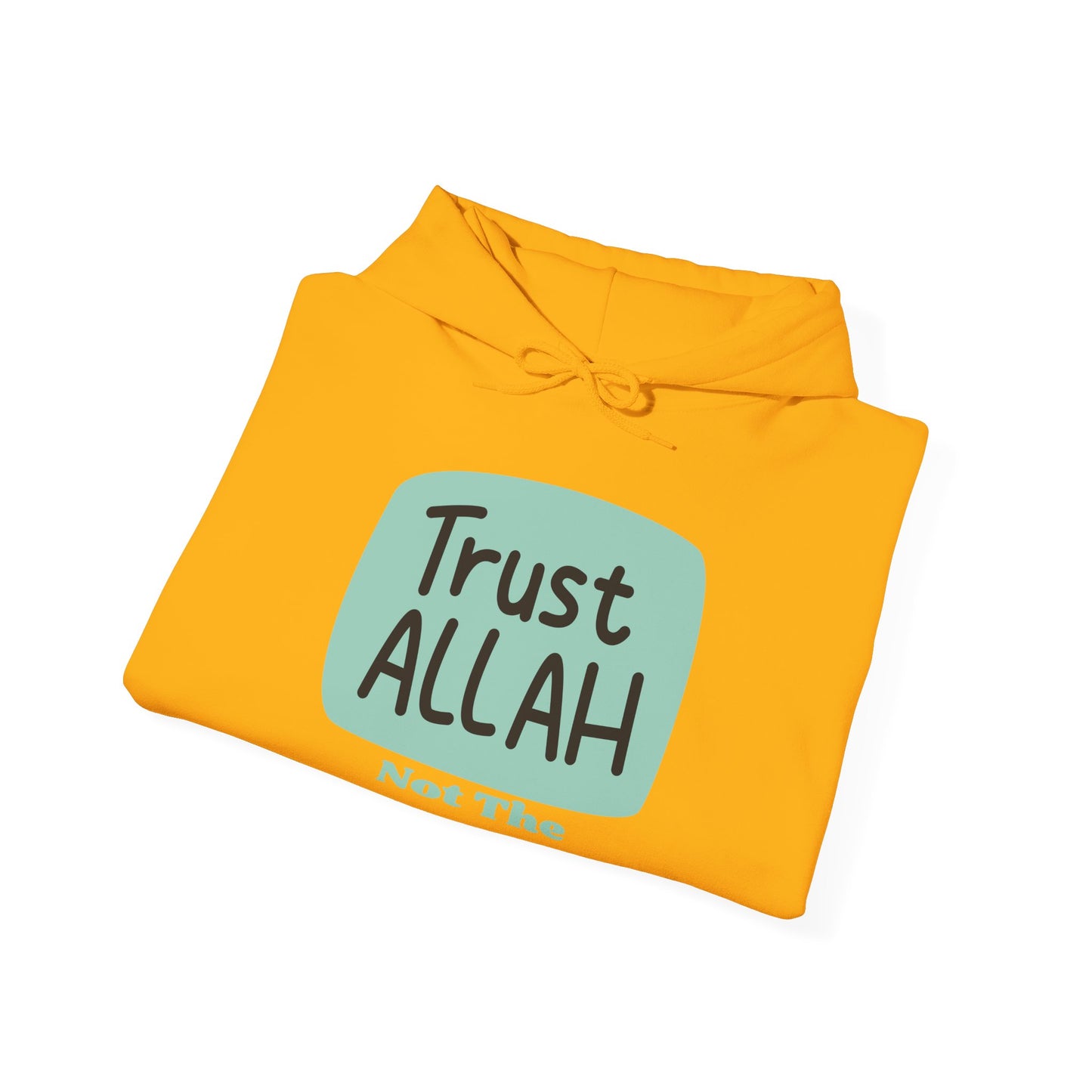 Trust Allah Hoodie - Unisex Heavy Blend™ Sweatshirt for Faith and Comfort Islamic Fashion Hoodie