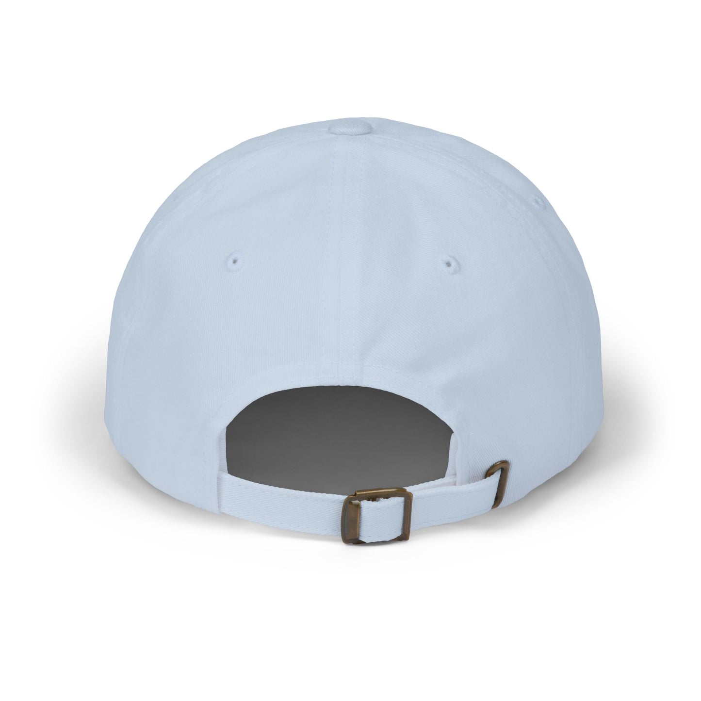 Halal Hustle Classic Dad Cap - Stylish White Cap for Everyday Wear Muslim Streetwear Hat