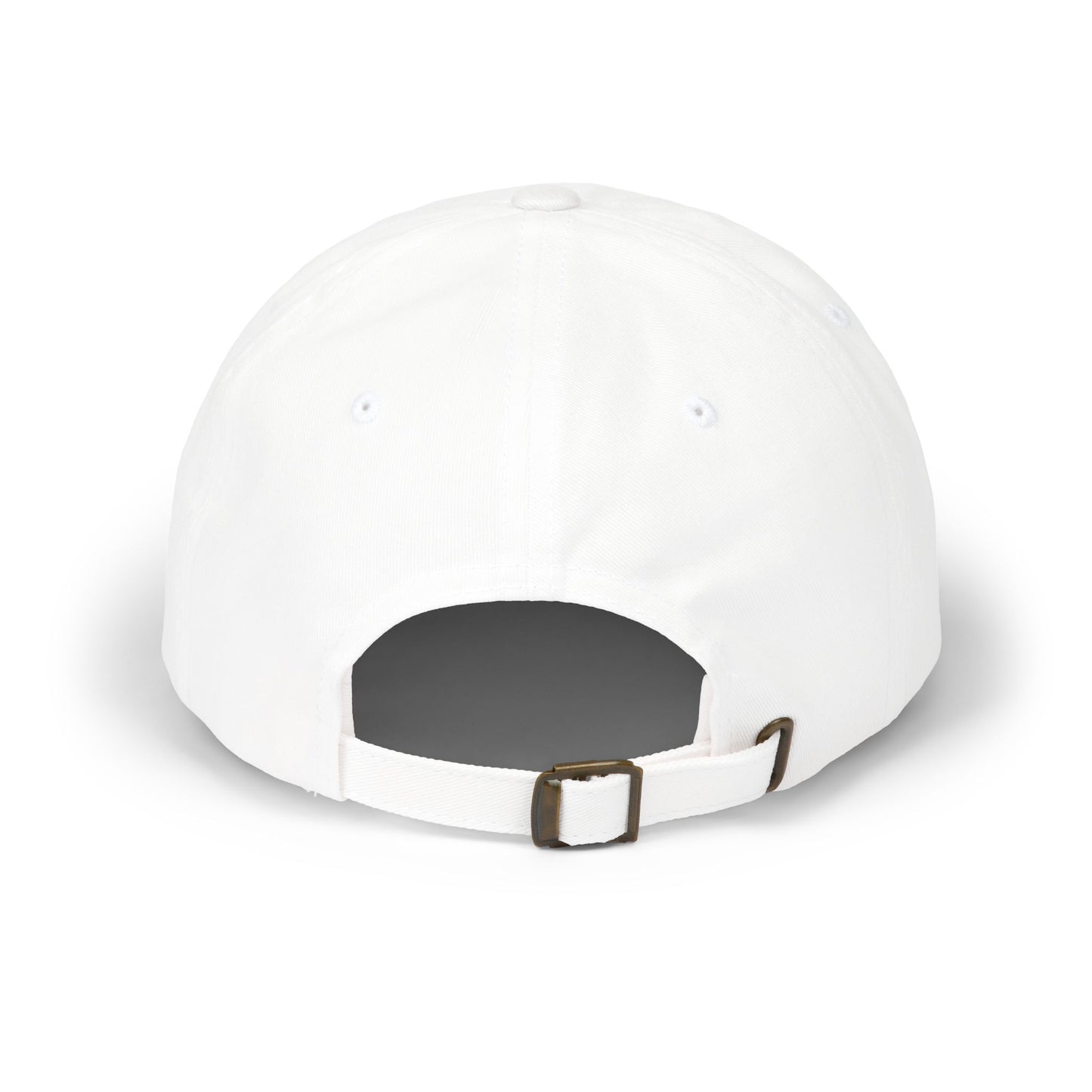 Halal Hustle Classic Dad Cap - Stylish White Cap for Everyday Wear Muslim Streetwear Hat