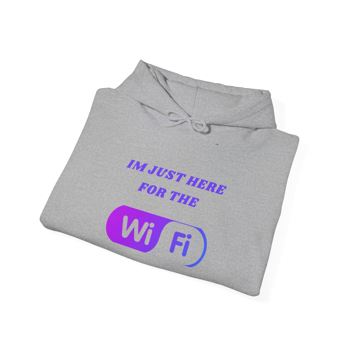 Funny WiFi Hoodie for Casual Comfort Humour Joke Fashion Hoodie