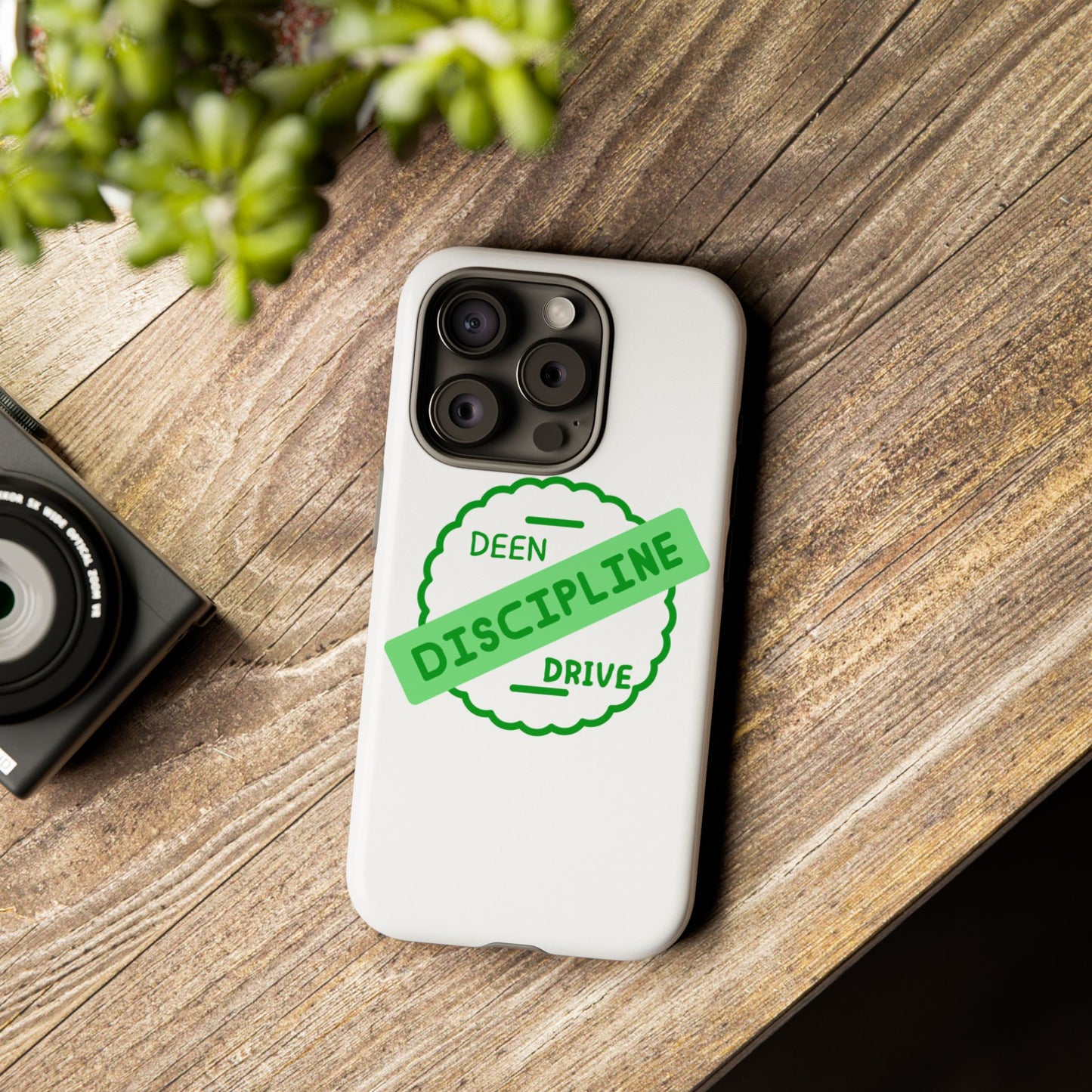 Motivational Phone Case - 'Discipline' Design Muslim Youth Accessories
