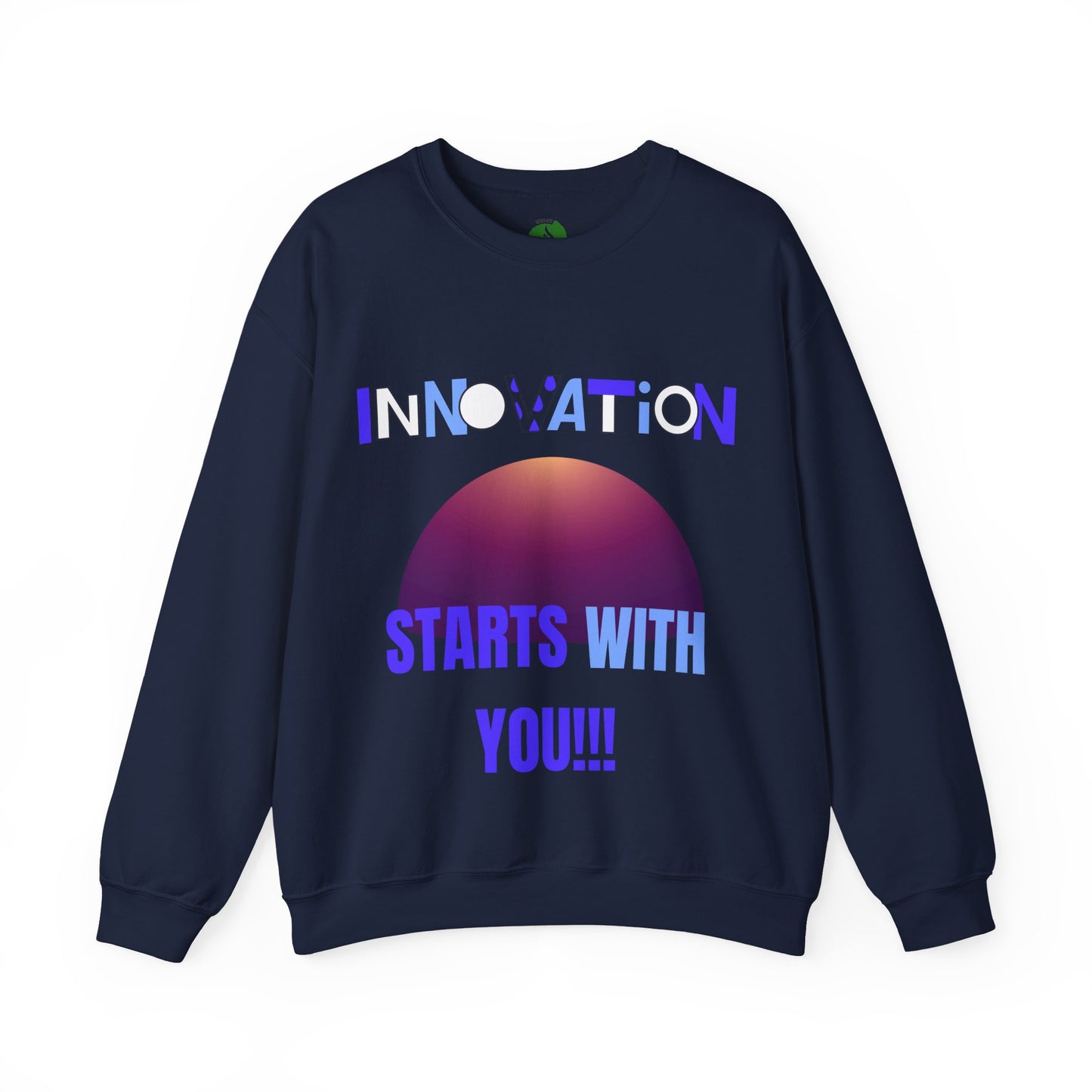 Innovation Starts With You Unisex Crewneck Sweatshirt Gym Clothing Sweat Shirt