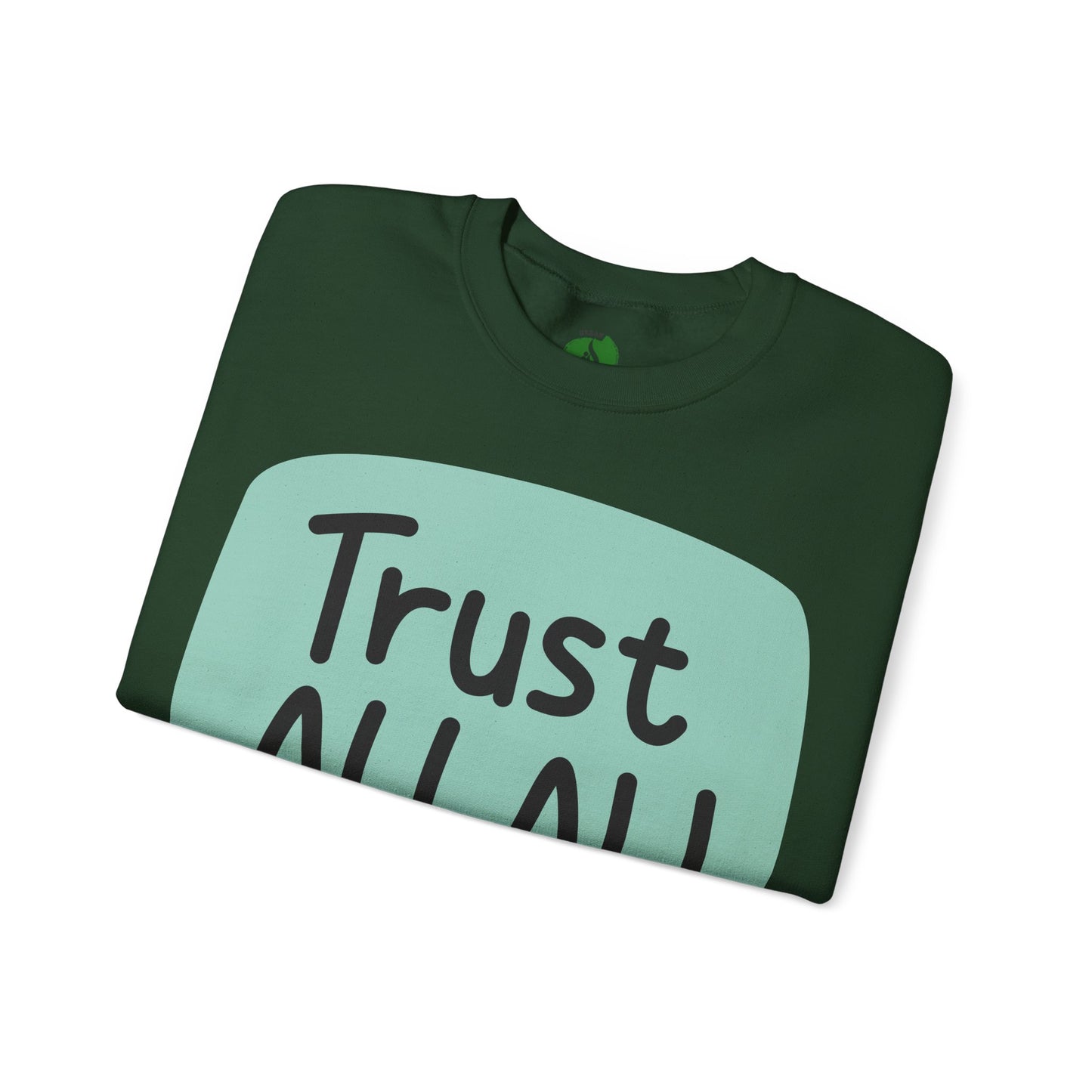 Trust Allah Crewneck Sweatshirt - Unisex Heavy Blend™ Islamic Fashion Sweat Shirt