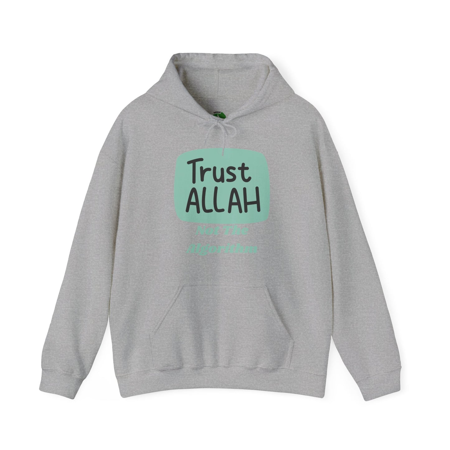 Trust Allah Hoodie - Unisex Heavy Blend™ Sweatshirt for Faith and Comfort Islamic Fashion Hoodie