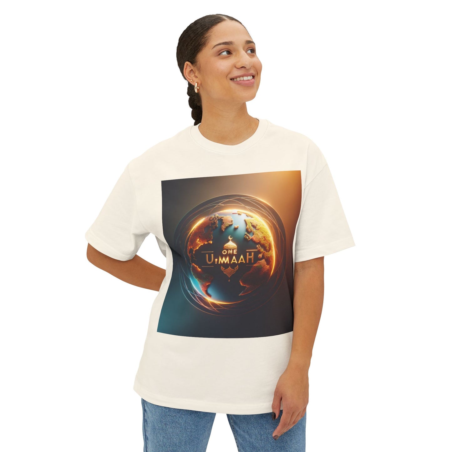Unisex Oversized Boxy Tee Islamic Clothing
