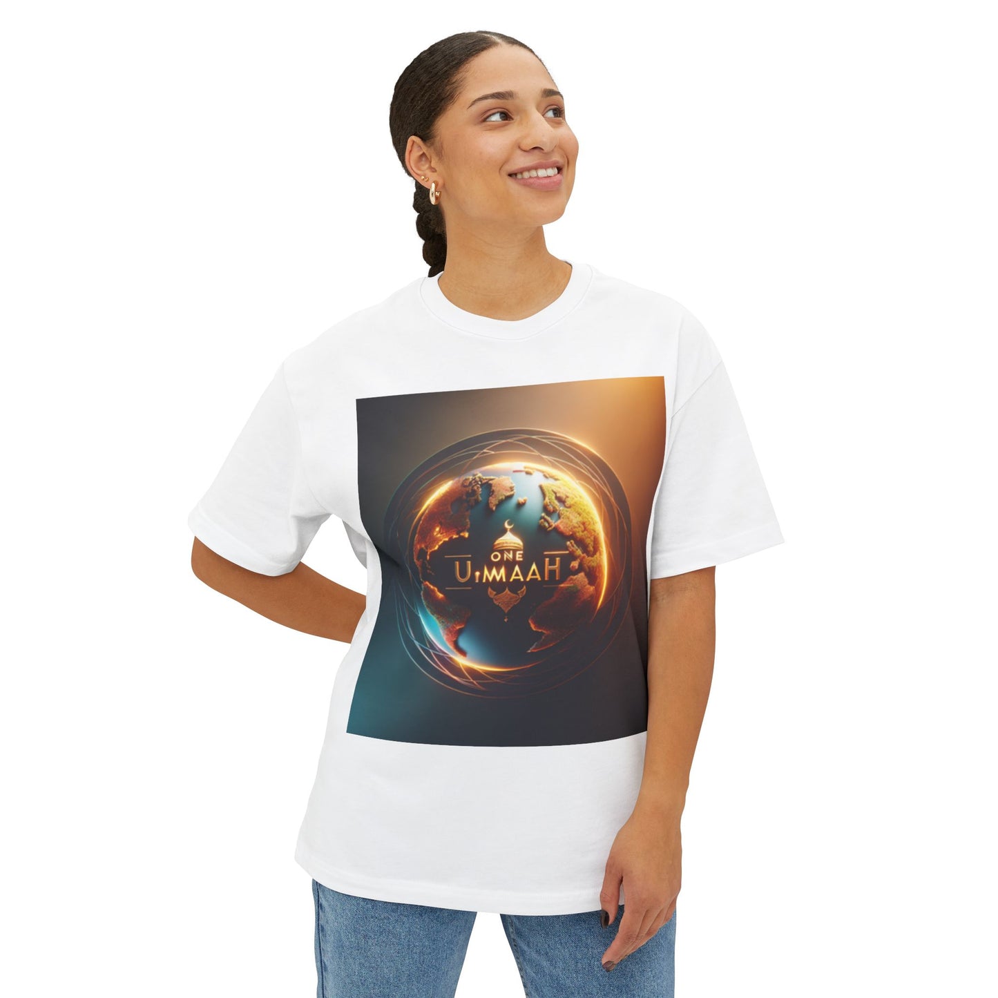 Unisex Oversized Boxy Tee Islamic Clothing