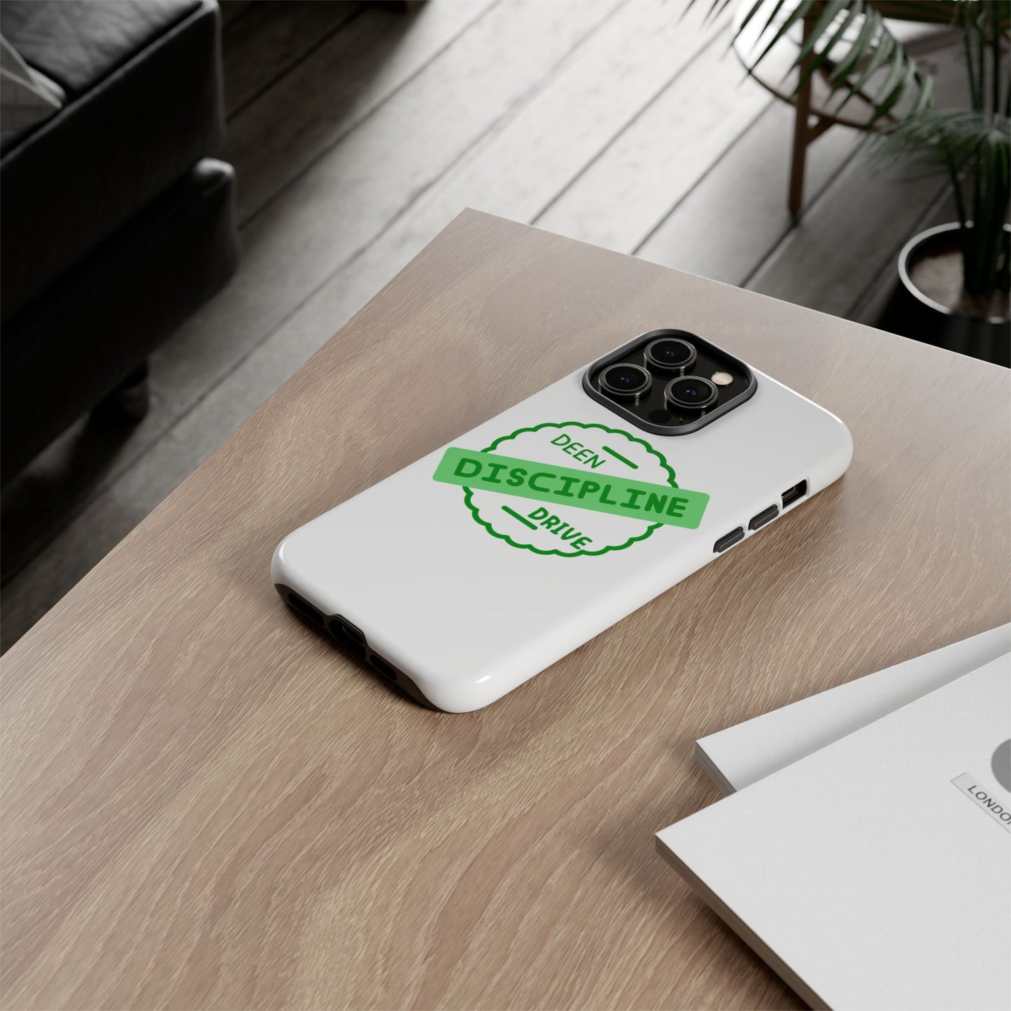 Motivational Phone Case - 'Discipline' Design Muslim Youth Accessories