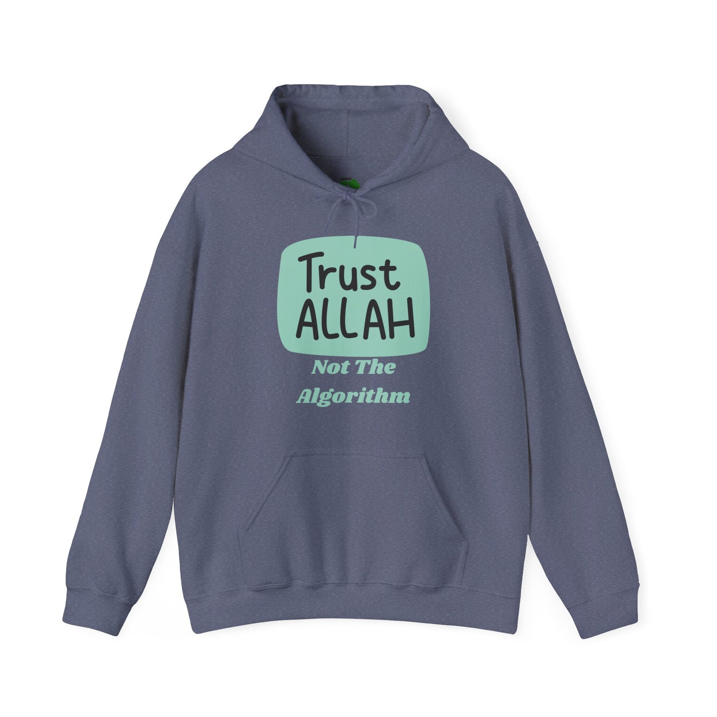 Trust Allah Hoodie - Unisex Heavy Blend™ Sweatshirt for Faith and Comfort Islamic Fashion Hoodie