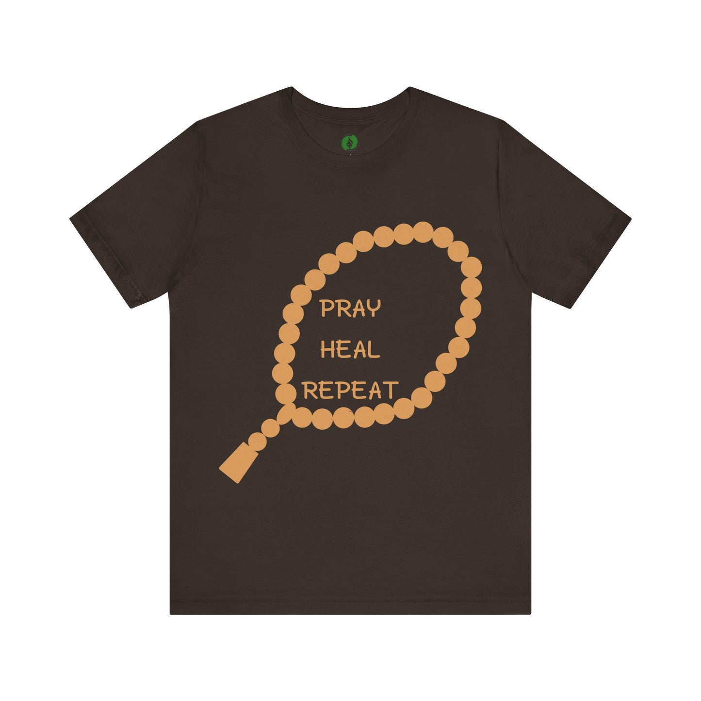 Pray Heal Repeat Unisex Jersey Tee - Inspirational Spiritual Shirt Islamic Street Fashion