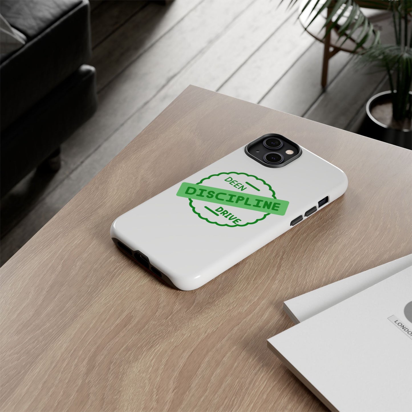 Motivational Phone Case - 'Discipline' Design Muslim Youth Accessories