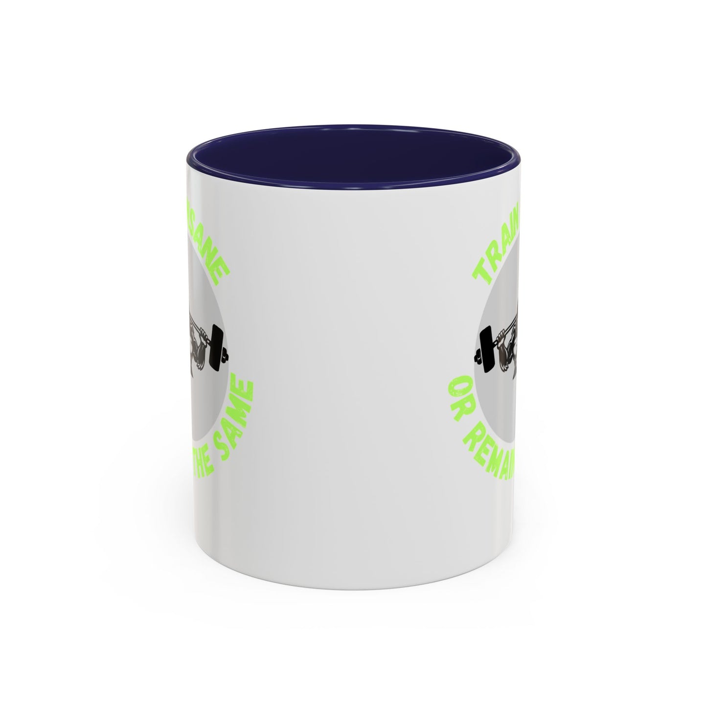 Motivational Fitness Coffee Mug - "Train Insane or Remain the Same" - Perfect Gift for Gym Enthusiasts Humour Joke Gym Mug