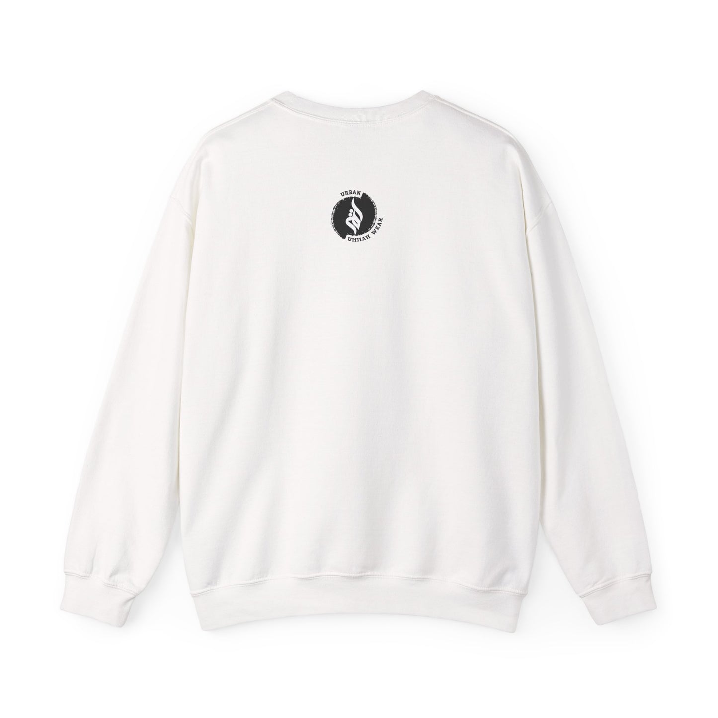 Inspirational Unisex Crewneck Sweatshirt - 'Born to Worship, Built to Lead' Design Muslim Streetwear Fashion Hoodie