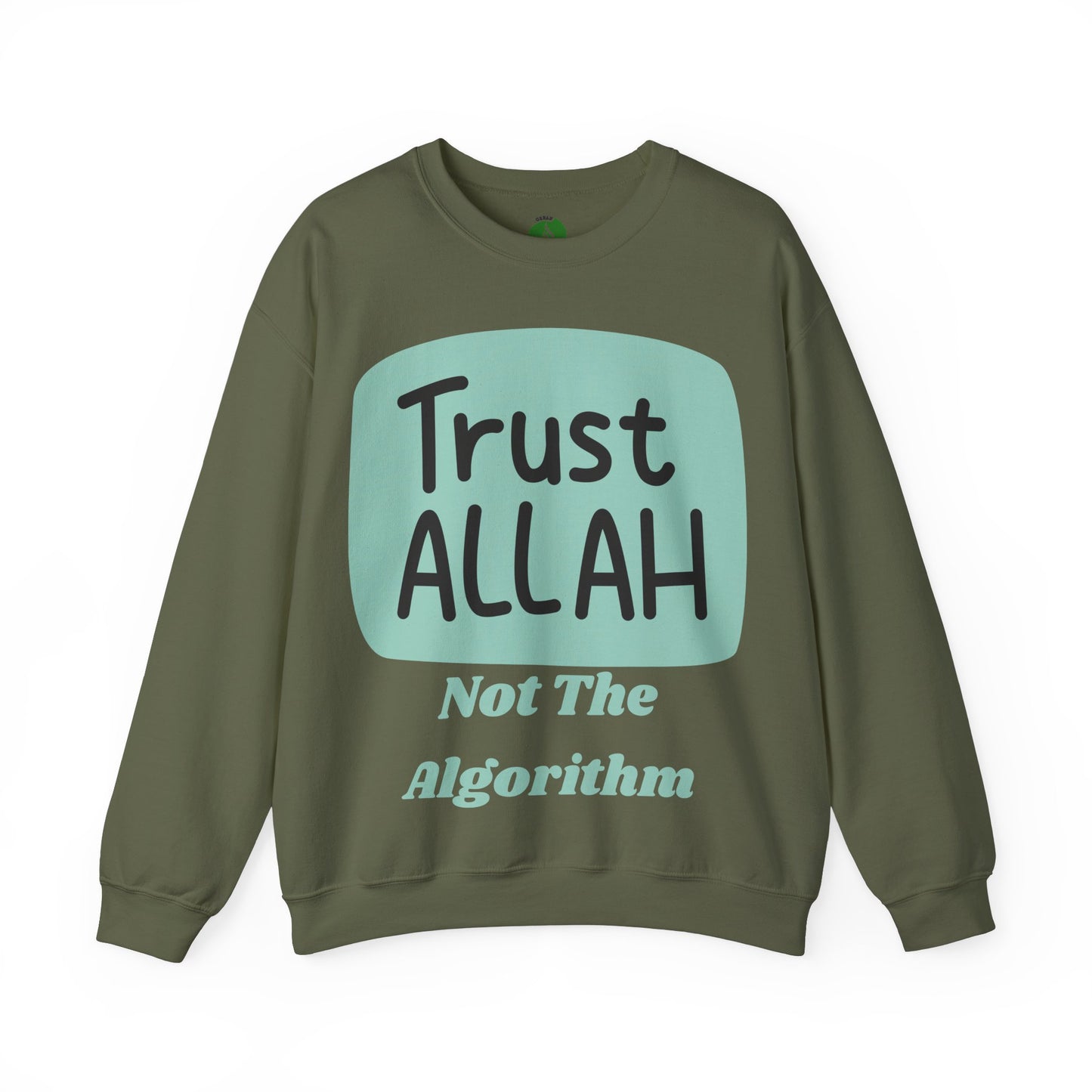 Trust Allah Crewneck Sweatshirt - Unisex Heavy Blend™ Islamic Fashion Sweat Shirt