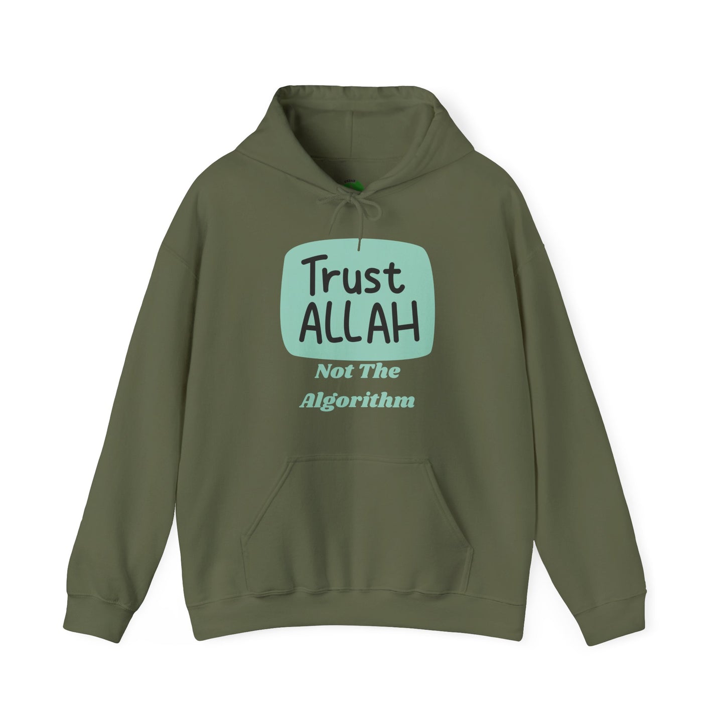 Trust Allah Hoodie - Unisex Heavy Blend™ Sweatshirt for Faith and Comfort Islamic Fashion Hoodie