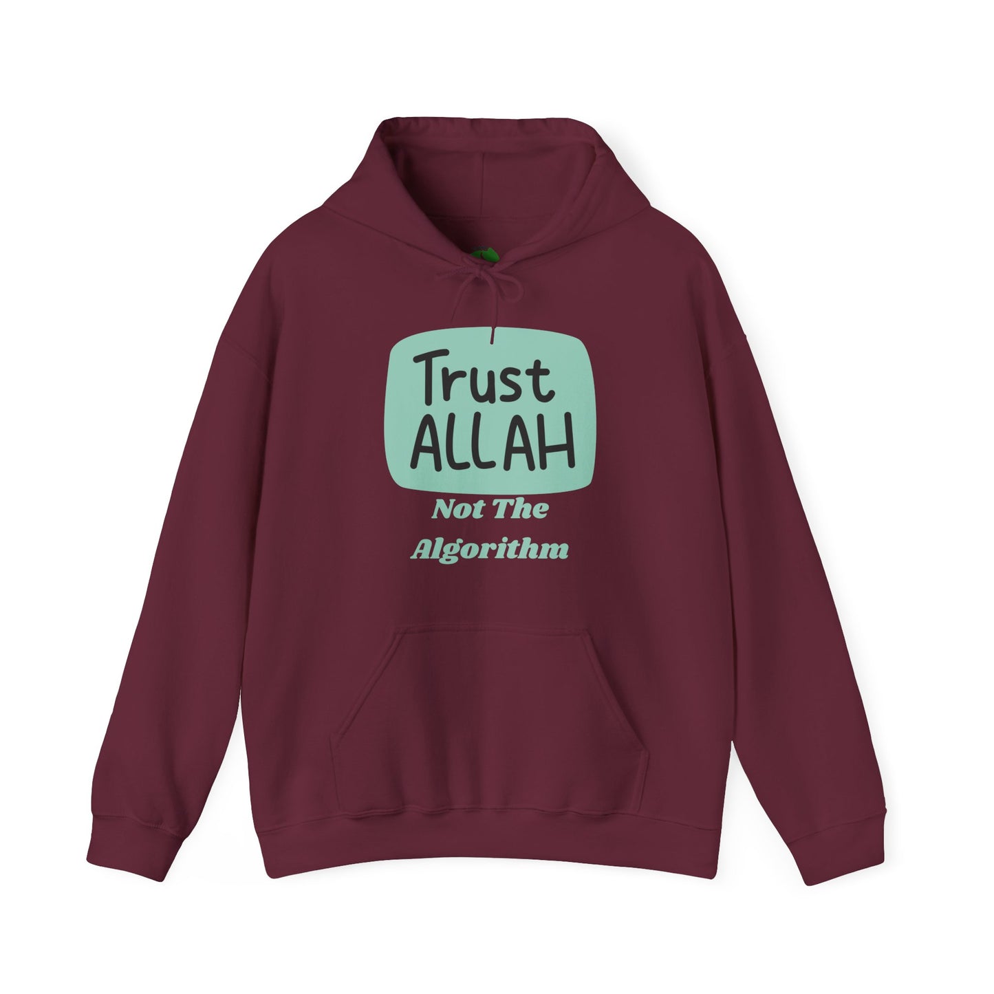 Trust Allah Hoodie - Unisex Heavy Blend™ Sweatshirt for Faith and Comfort Islamic Fashion Hoodie