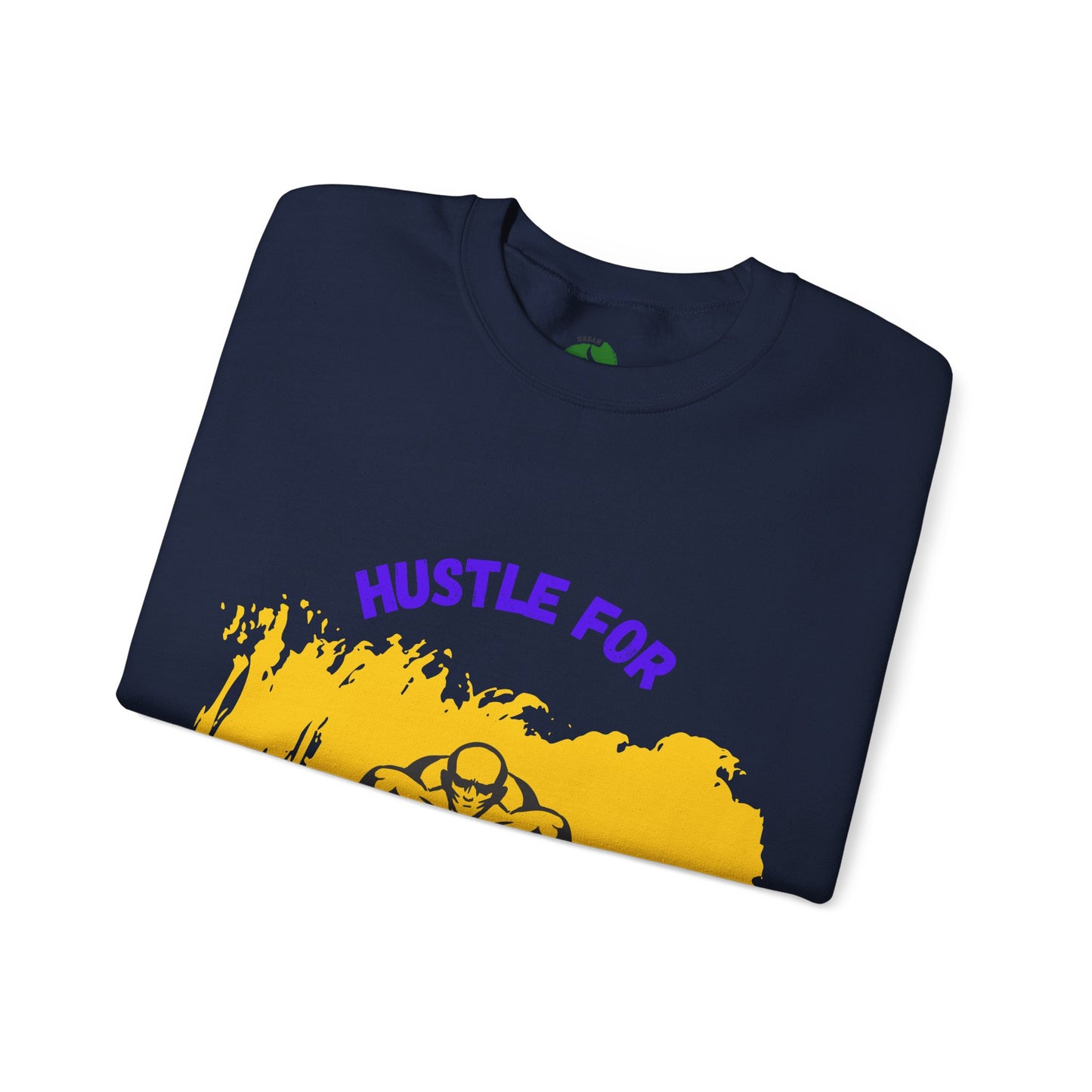 Hustle for That Muscle Crewneck Sweatshirt Gym Clothing Sweat Shirt